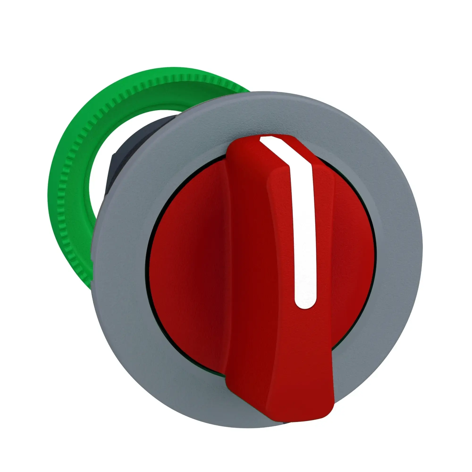 Schneider Electric ZB5FD504C0 Selector switch, front element, Harmony XB5F, plastic, 30mm, light grey, red, 3 positions, center locking (img_002) Schneider Electric ZB5FD504C0 Selector switch, front element, Harmony XB5F, plastic, 30mm, light grey, red, 3 positions, center locking (img_002)