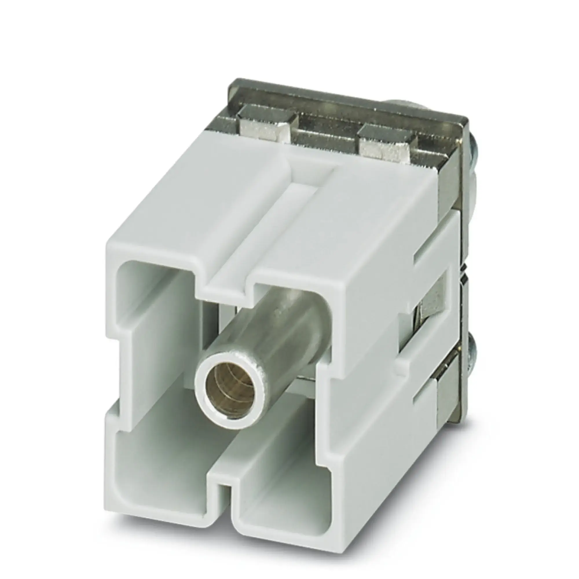 Weidmüller 2748260000 Module insert for industrial connector, 1000 V, Number of poles: 1, Axial screw connection, Male, Required plug-in slots: 2 (img_001) Weidmüller 2748260000 Module insert for industrial connector, 1000 V, Number of poles: 1, Axial screw connection, Male, Required plug-in slots: 2 (img_001)