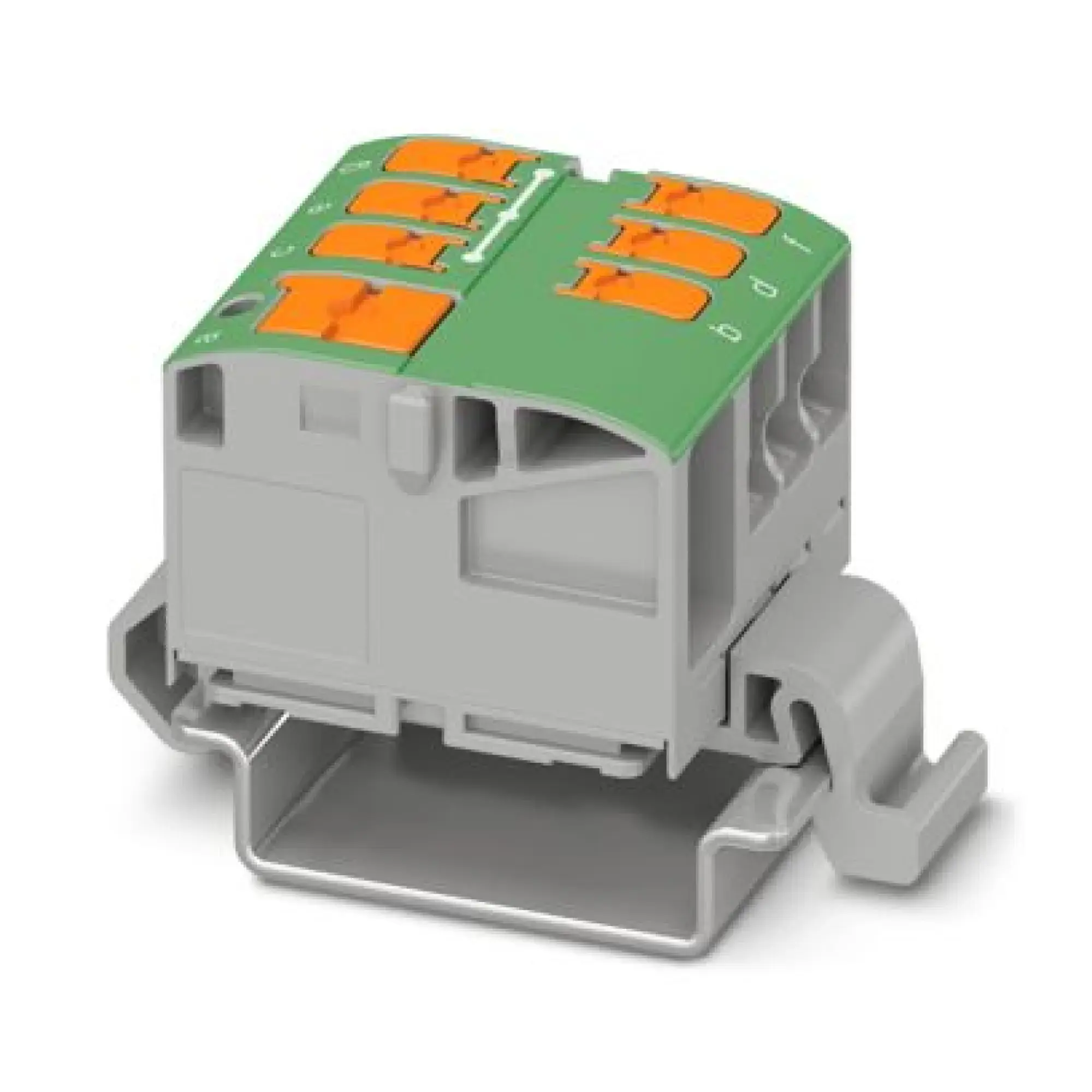 Phoenix Contact 1019545 Distribution block PTVFIX 6/6X2,5-NS35A GN (img_001)