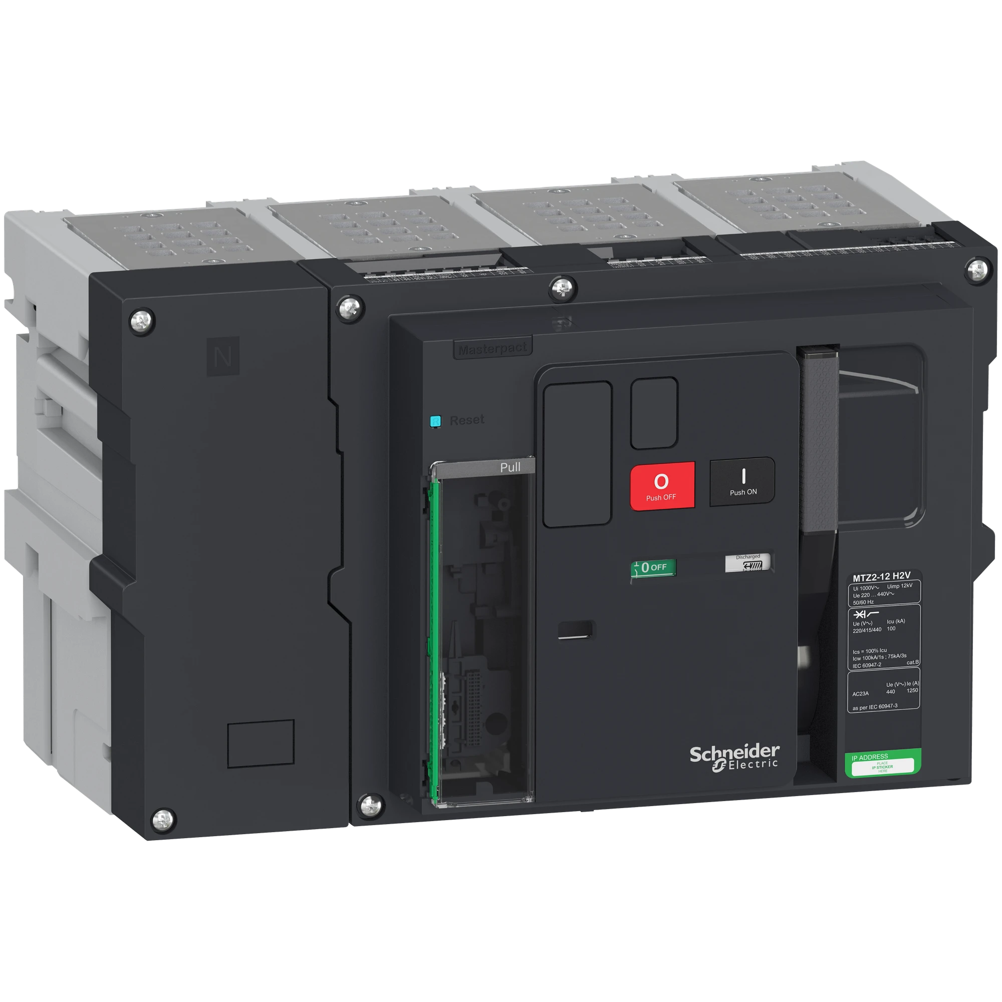 Schneider Electric LV846192 MasterPact MTZ2 1200A H2V Icu=Icw=100kA 4P Basic Switch Insert (img_001) Schneider Electric LV846192 MasterPact MTZ2 1200A H2V Icu=Icw=100kA 4P Basic Switch Insert (img_001)