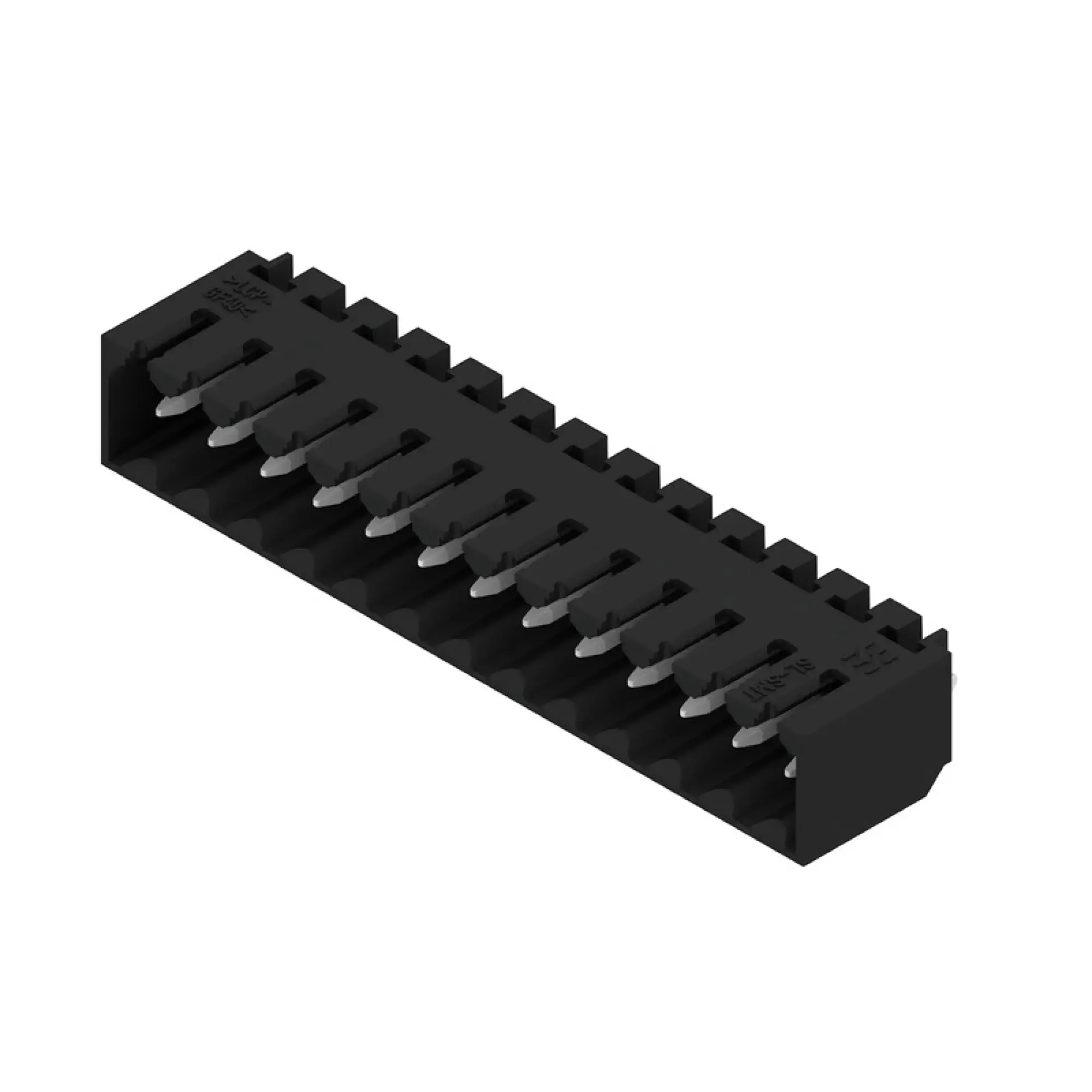 Weidmüller 1753092001 PCB connector (board connection), 160 V, 15 A, Pitch in mm: 3.50, Number of poles: 13, THT/THR solder connection, Box (img_001) Weidmüller 1753092001 PCB connector (board connection), 160 V, 15 A, Pitch in mm: 3.50, Number of poles: 13, THT/THR solder connection, Box (img_001)