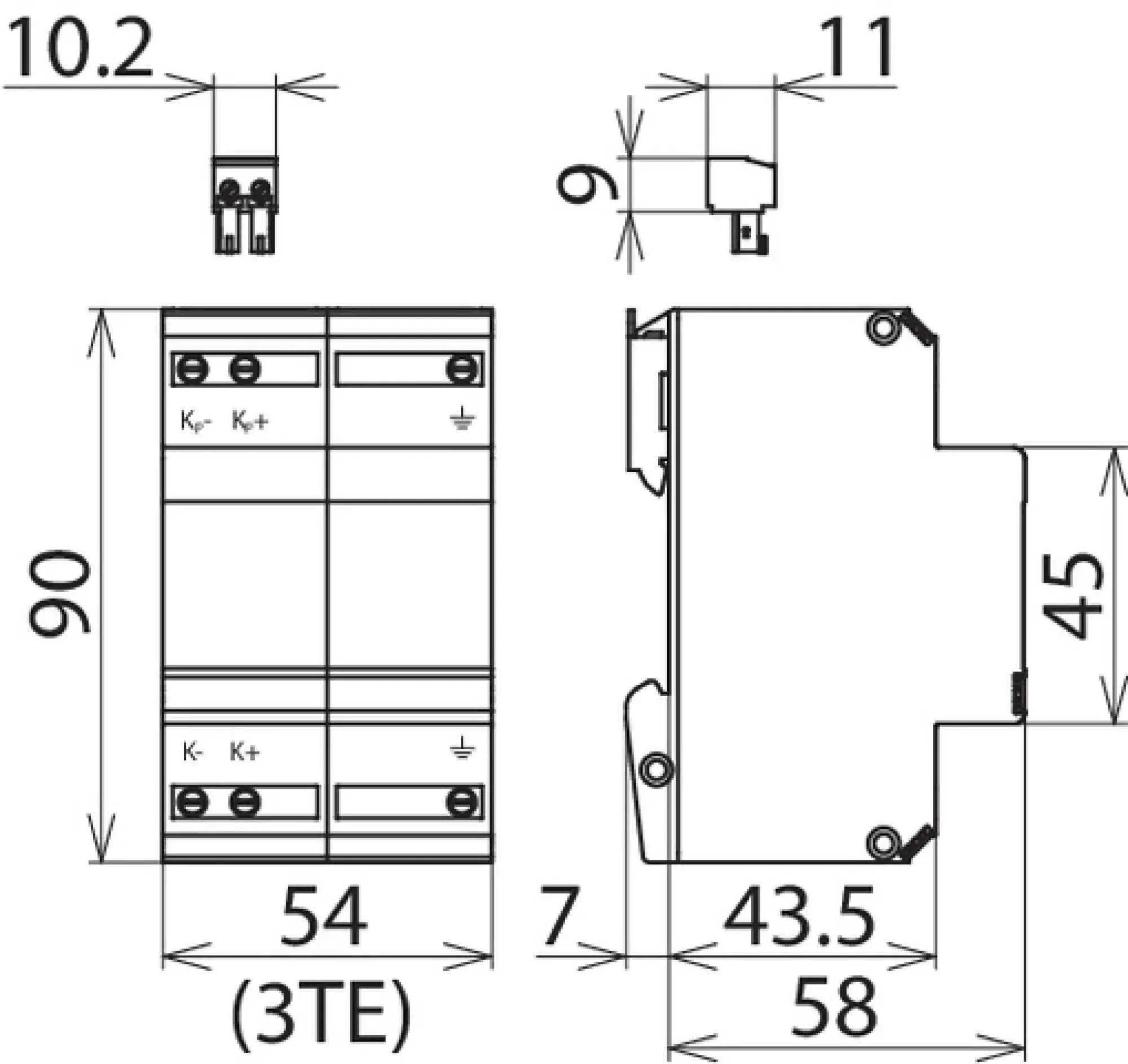 Dehn 918420 BLITZDUCTOR VT combined lightning current and surge arrester (img_002) Dehn 918420 BLITZDUCTOR VT combined lightning current and surge arrester (img_002)