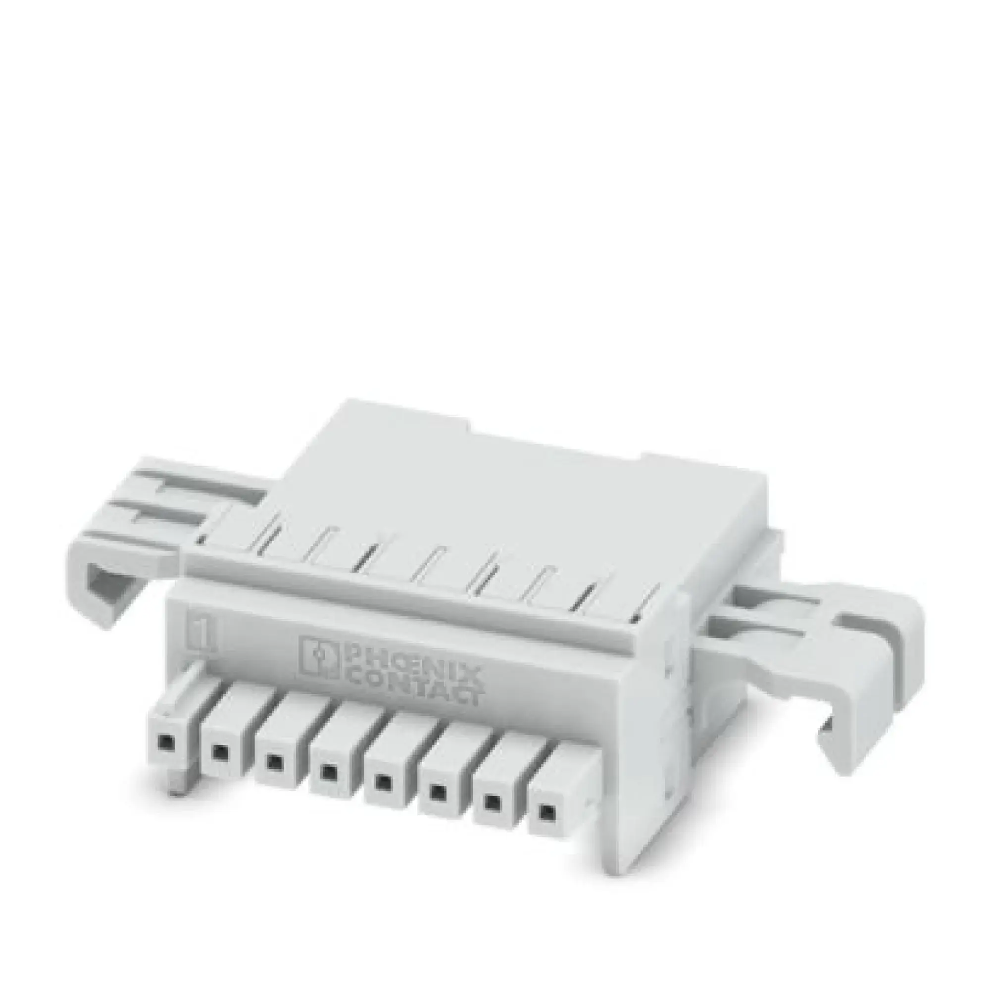 Phoenix Contact 1387011 DIN rail bus connector TBUS8-20-BRIDGE-7035 (img_001) Phoenix Contact 1387011 DIN rail bus connector TBUS8-20-BRIDGE-7035 (img_001)