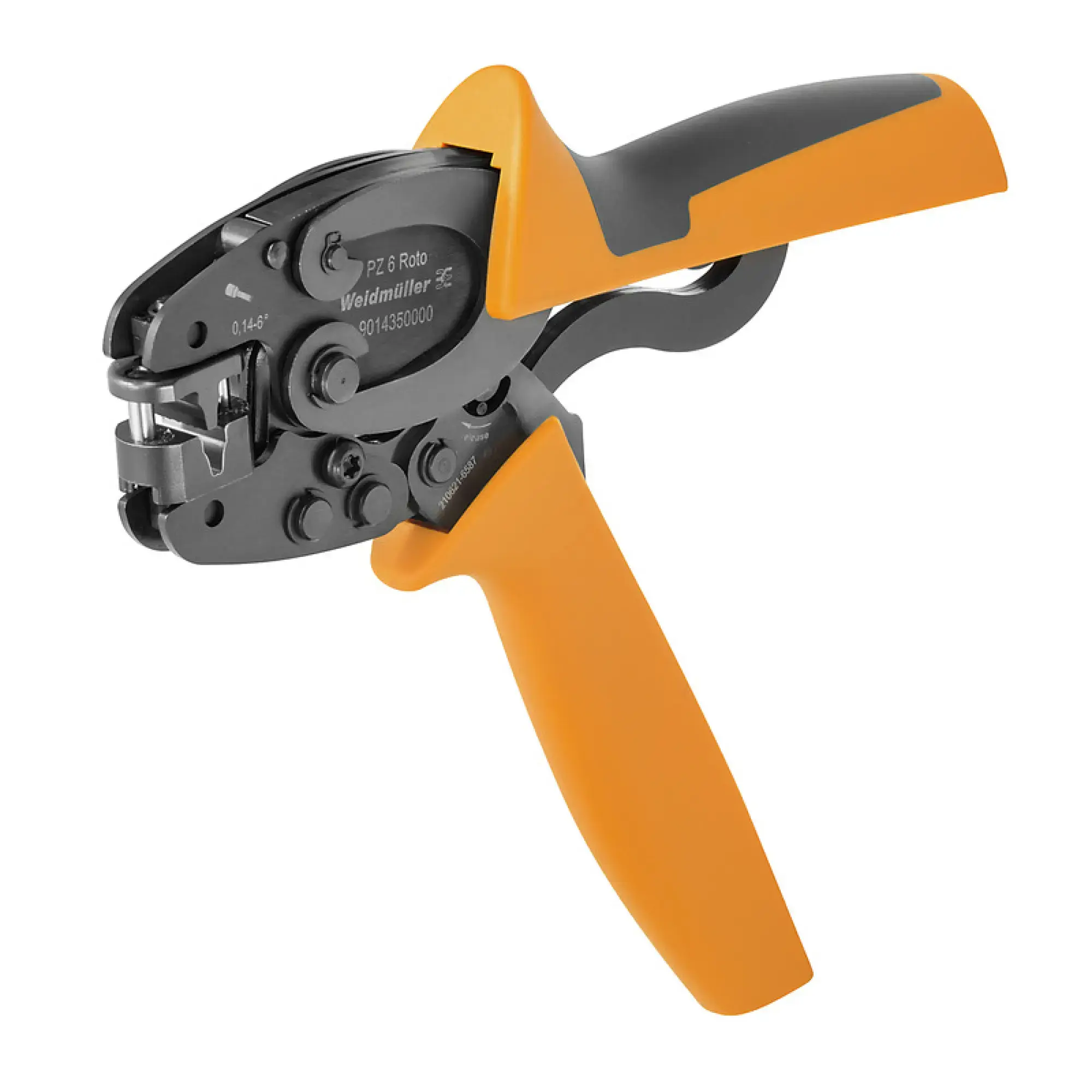 Weidmüller 9014350000 Crimping tool, Wire-end ferrules with/without plastic collars, 0.14 mm², 6 mm², Trapezoidal crimp (img_001) Weidmüller 9014350000 Crimping tool, Wire-end ferrules with/without plastic collars, 0.14 mm², 6 mm², Trapezoidal crimp (img_001)
