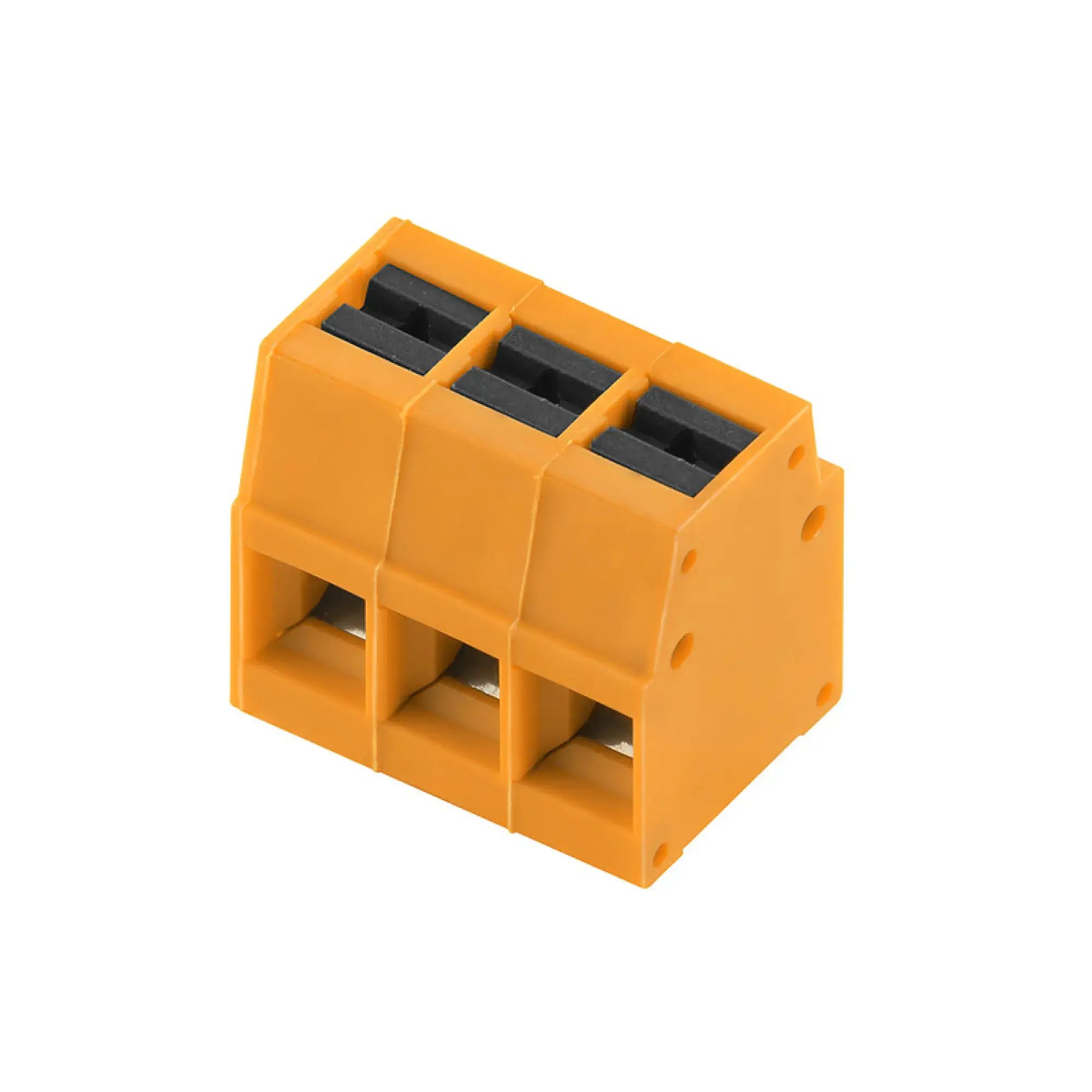 Weidmüller 2786540000 PCB terminal, 350 V, 24 A, Pitch in mm: 5.00, 2.5 mm², Number of poles: 3, PUSH IN with actuator, THT solder connection, 90°, Box (img_001) Weidmüller 2786540000 PCB terminal, 350 V, 24 A, Pitch in mm: 5.00, 2.5 mm², Number of poles: 3, PUSH IN with actuator, THT solder connection, 90°, Box (img_001)