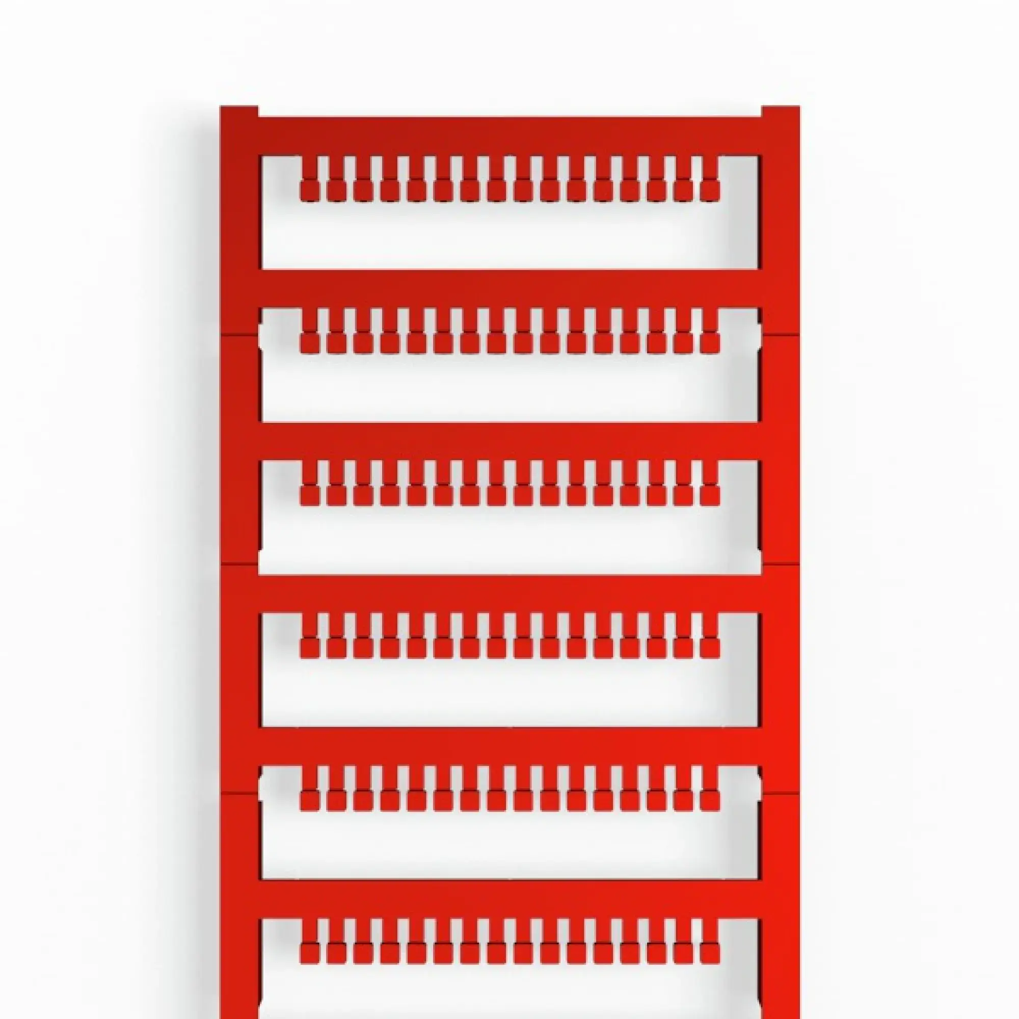 Weidmüller 1539980000 Terminal marking, red, Pitch in mm: 3.50, Printed characters: neutral, Width: 2.6 mm, Height: 2.7 mm (img_001) Weidmüller 1539980000 Terminal marking, red, Pitch in mm: 3.50, Printed characters: neutral, Width: 2.6 mm, Height: 2.7 mm (img_001)