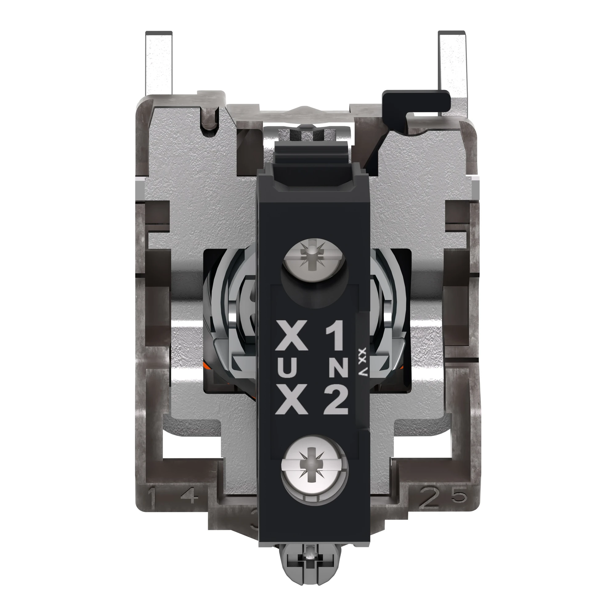 Schneider Electric XB4BVGM5T Pilot light, Harmony XB4, metal, 22mm, orange, incl. universal LED module with protection, 110-240V AC (img_002) Schneider Electric XB4BVGM5T Pilot light, Harmony XB4, metal, 22mm, orange, incl. universal LED module with protection, 110-240V AC (img_002)