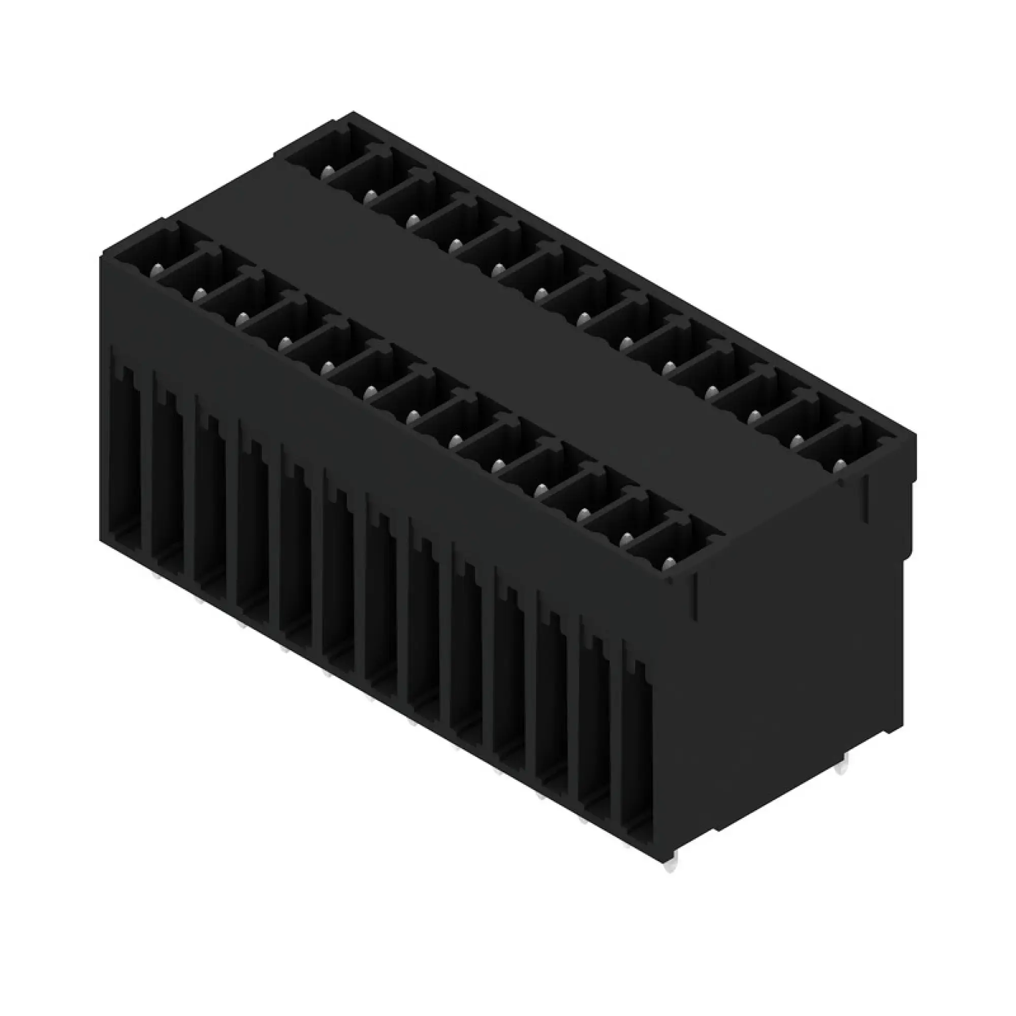 Weidmüller 1031070000 PCB connector (board connection), 160 V, 17.5 A, Pitch in mm: 3.81, Number of poles: 26, THT/THR solder connection, Box (img_001)