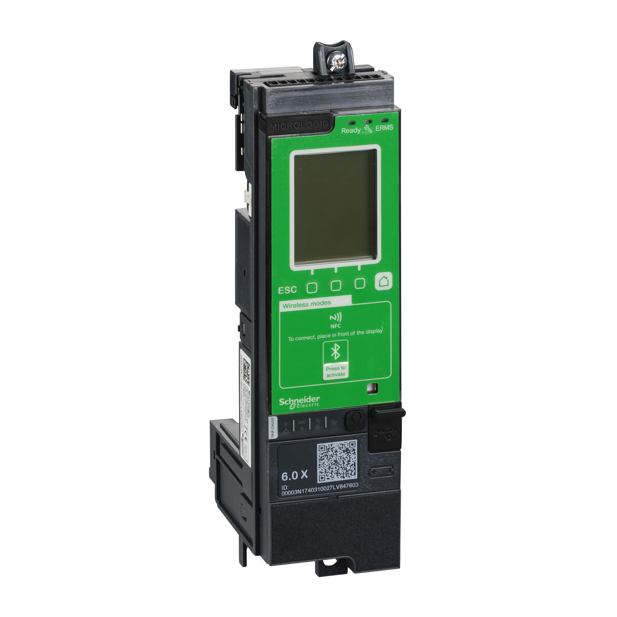 Schneider Electric LV847292 Control and release device Micrologic 6.0 X for MasterPact MTZ1 withdrawable unit (img_001)