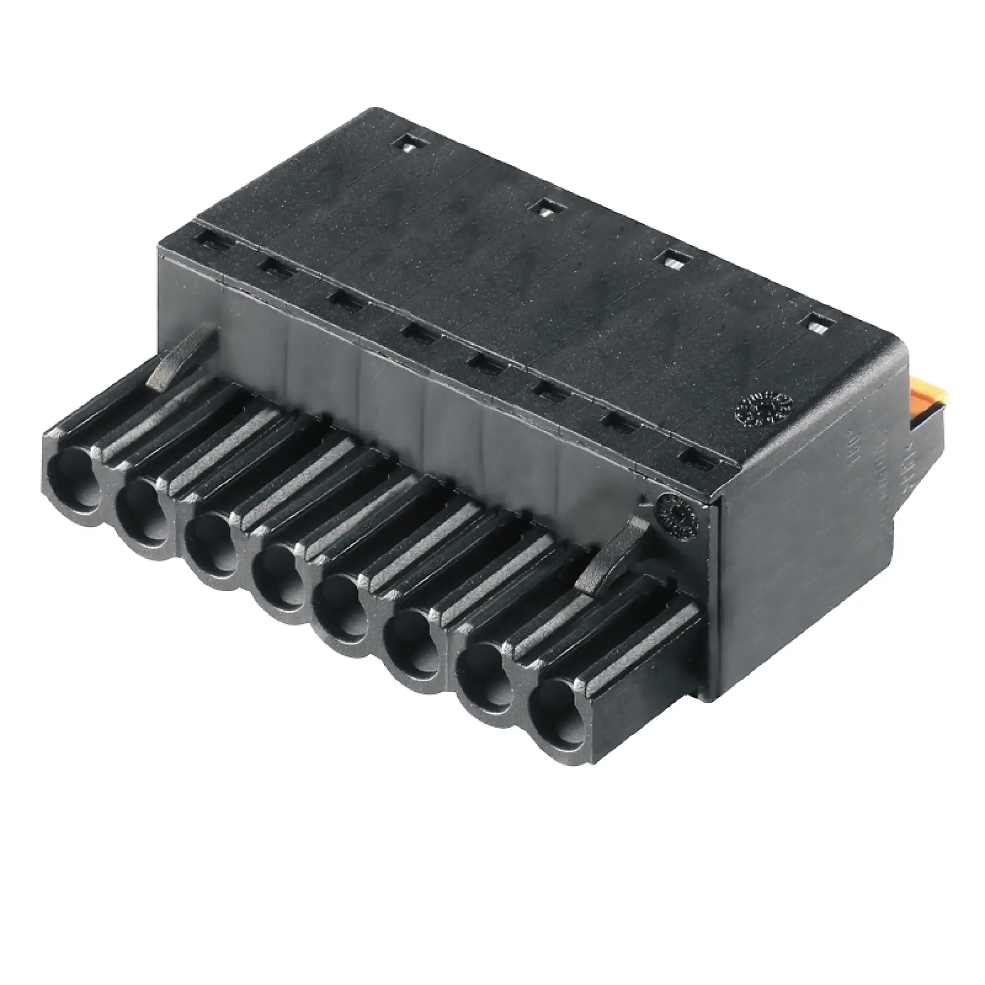 Weidmüller 1013490000 PCB connector (wire connection), 320 V, 24 A, Pitch in mm: 5.08, 3.31 mm², Number of poles: 8, PUSH IN with actuator, Box (img_001)