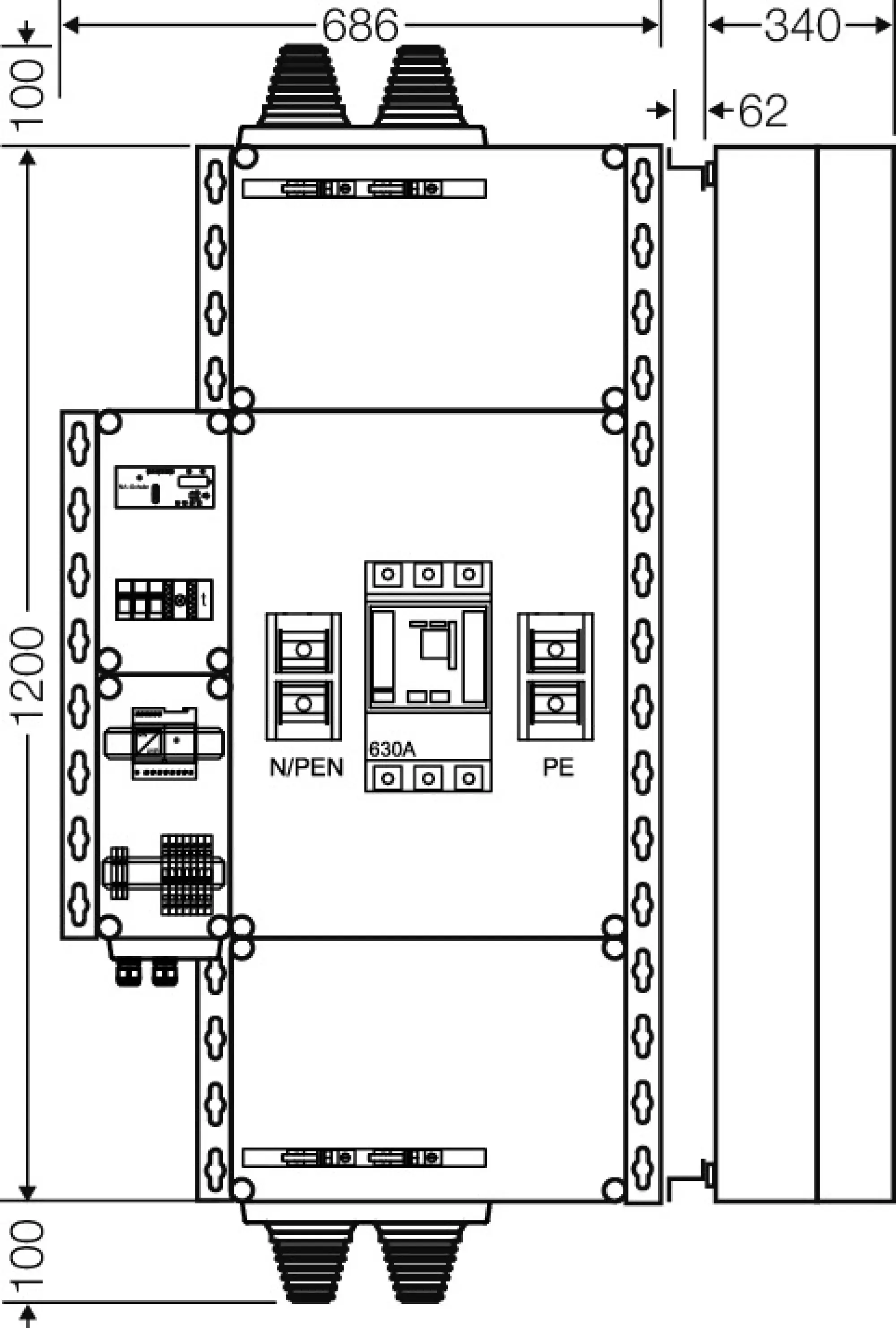 Hensel 20001476 PV-Freischaltstelle, 350 kVA, 3-polig mit Leistungsschalter und NA-Schutz Mi AE 5263 (img_003) Hensel 20001476 PV-Freischaltstelle, 350 kVA, 3-polig mit Leistungsschalter und NA-Schutz Mi AE 5263 (img_003)