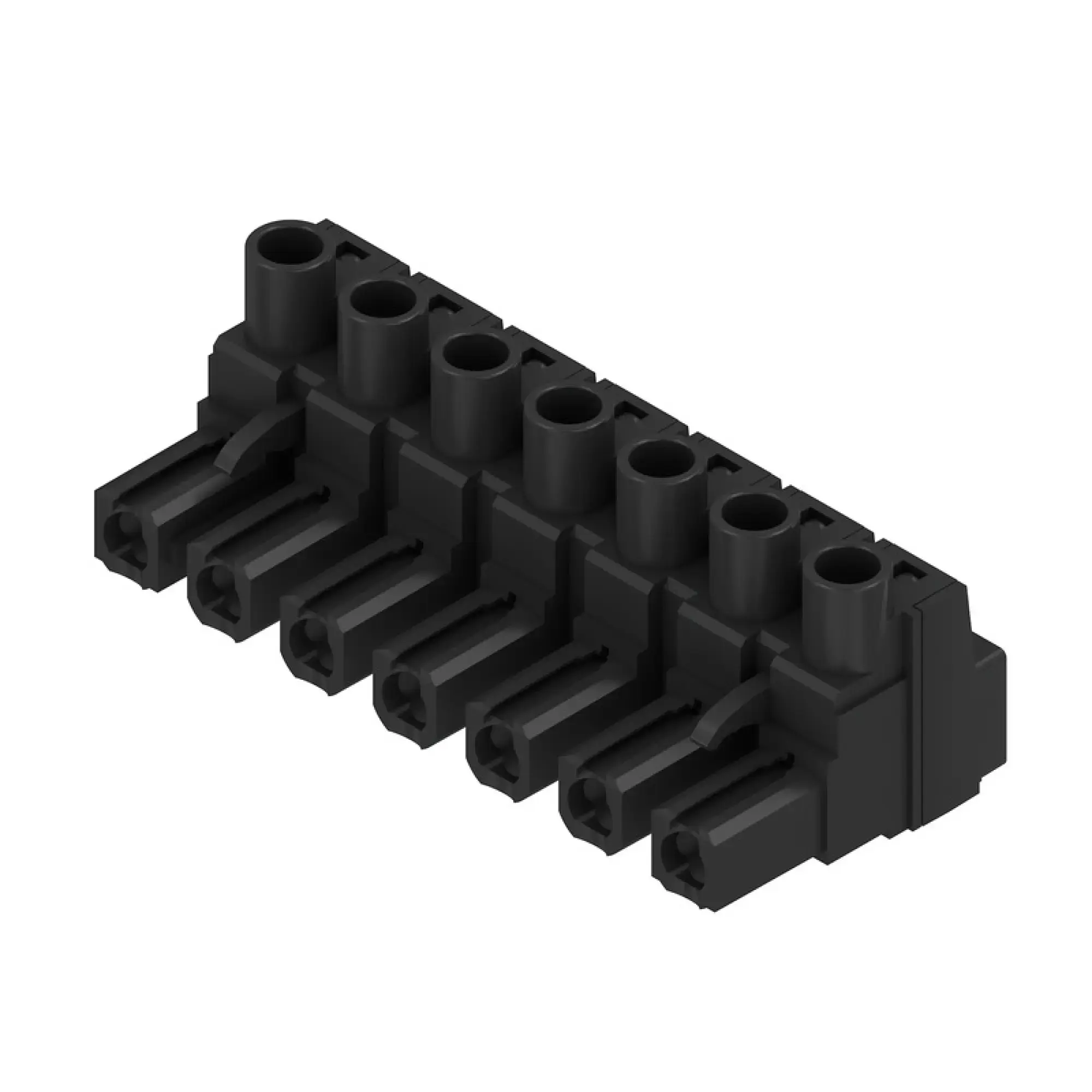 Weidmüller 1059610000 PCB connector (wire connection), 500 V, 29 A, Pitch in mm: 7.62, 4 mm², Number of poles: 7, Clamping yoke connection, Box (img_001)