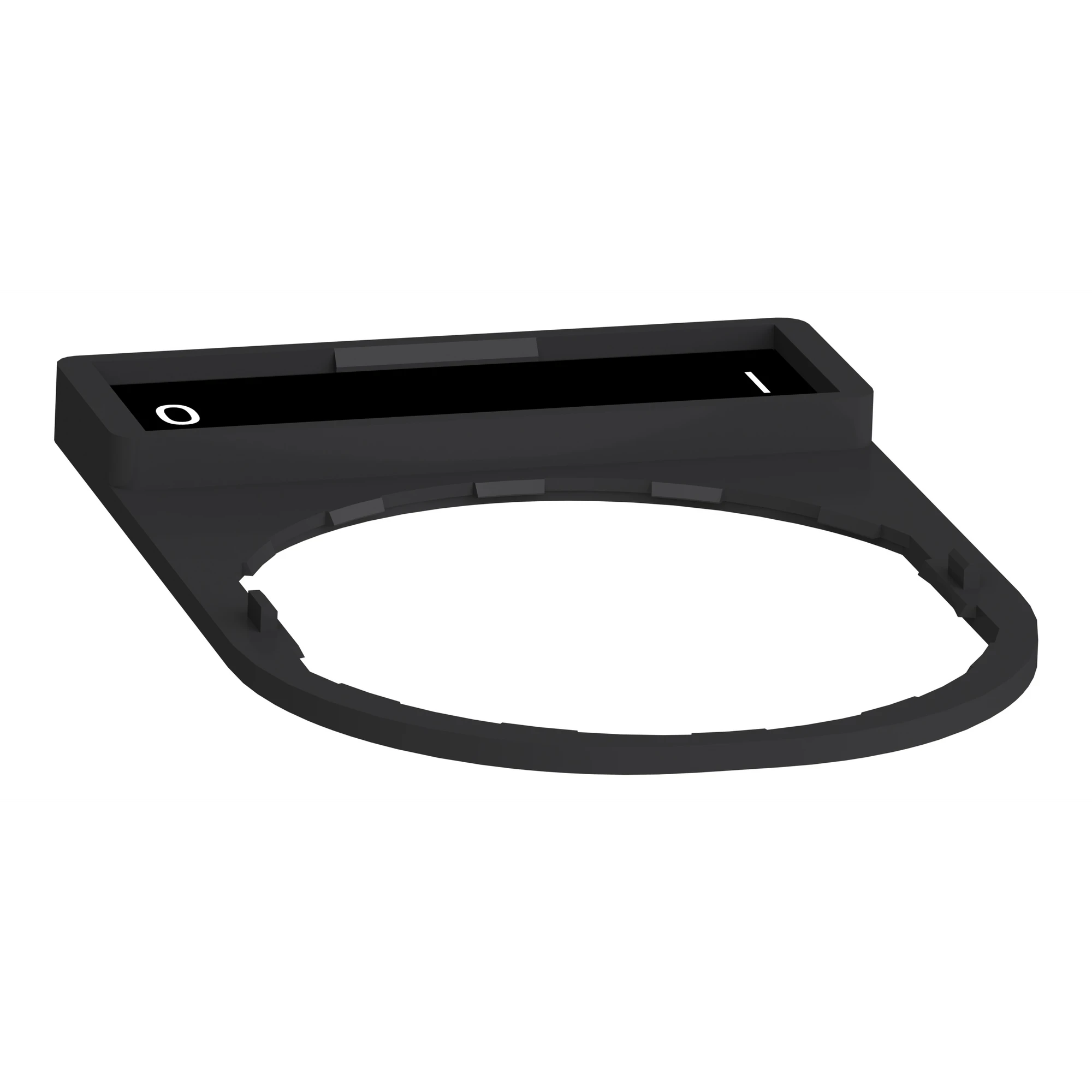 Schneider Electric ZBY2178 Label Holder 30x40mm, for Ø 22 devices, w. label O-I (img_005)