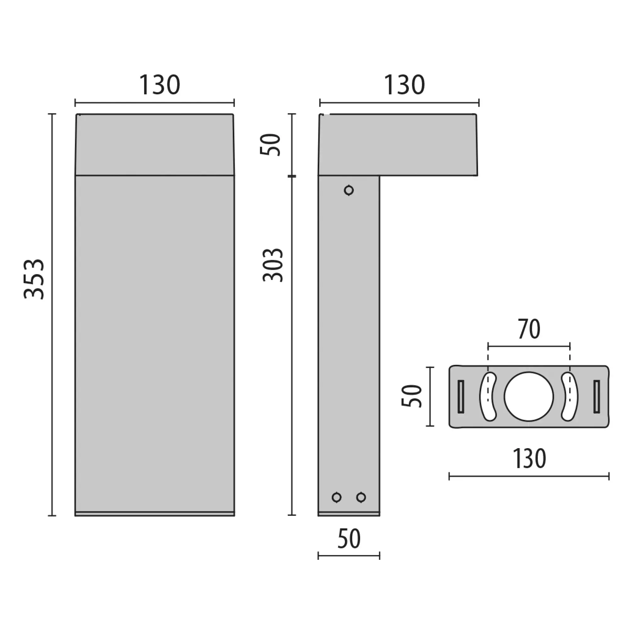 Performance iN Lighting 304620 LED-Pollerleuchte 4000K 11W statisch asymmetrische gebündelte Optik 304620 (img_003) Performance iN Lighting 304620 LED-Pollerleuchte 4000K 11W statisch asymmetrische gebündelte Optik 304620 (img_003)
