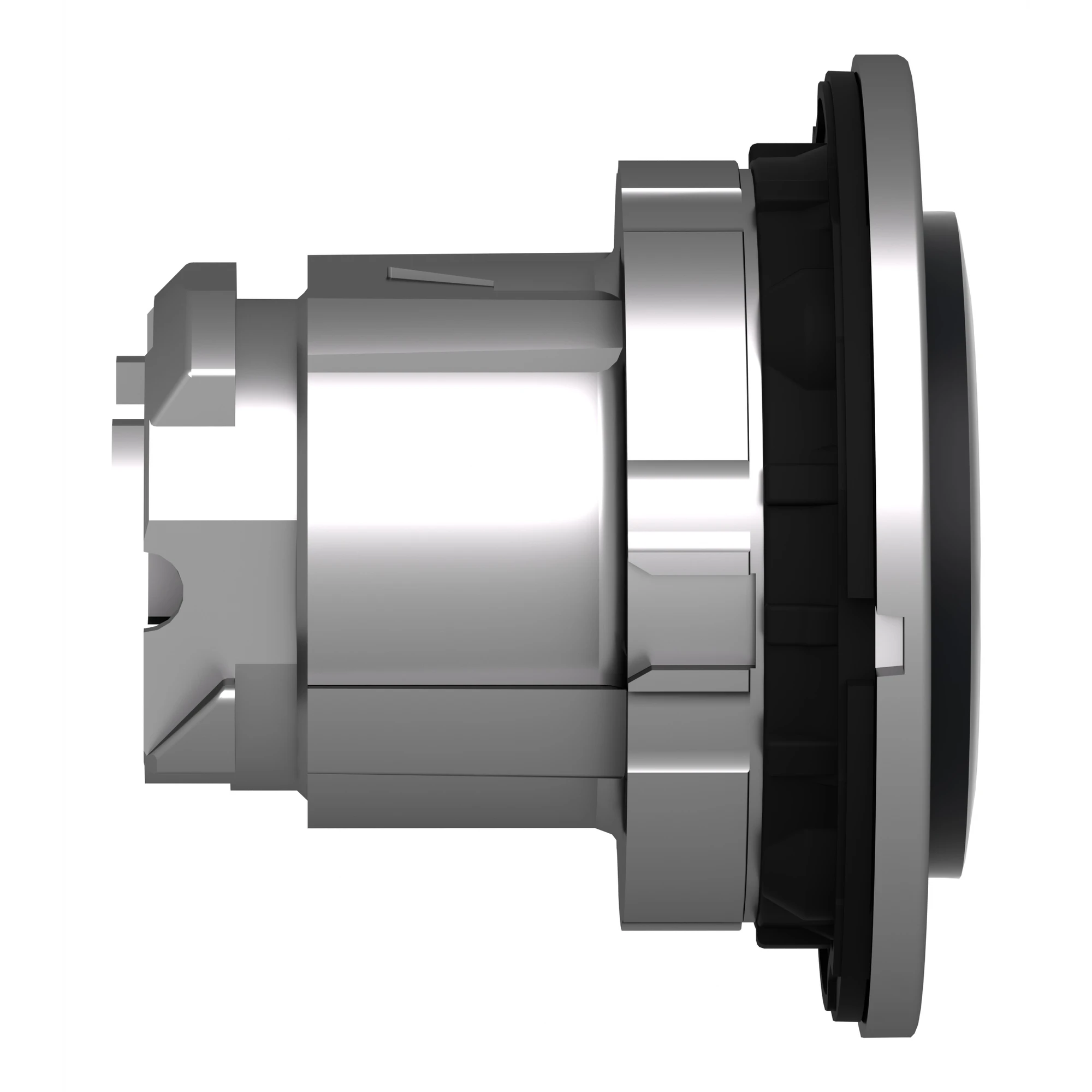 Schneider Electric ZB4FL233 Pushbutton, Front Element, Harmony XB4F, Metal, 30mm, Black, Projecting, Marked ARRET, Momentary (img_003)