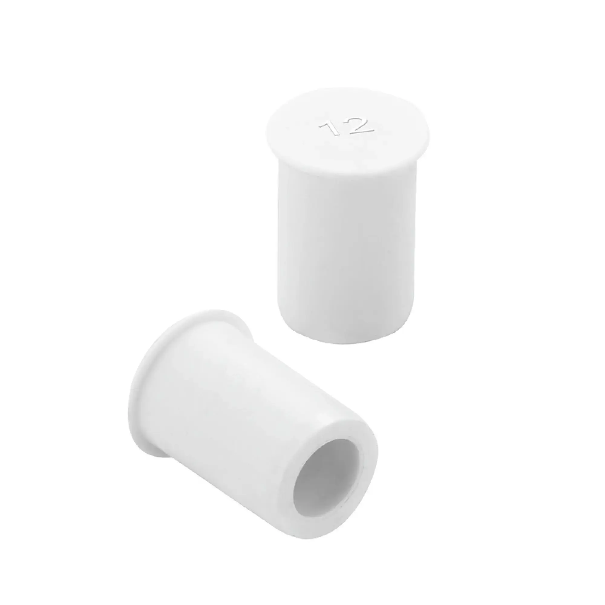 Weidmüller 2652400000 Slotted cable grommet (Cable entries system), 12 mm, 12 mm, -40 °C, 120 °C, Polyamide, white (img_001)