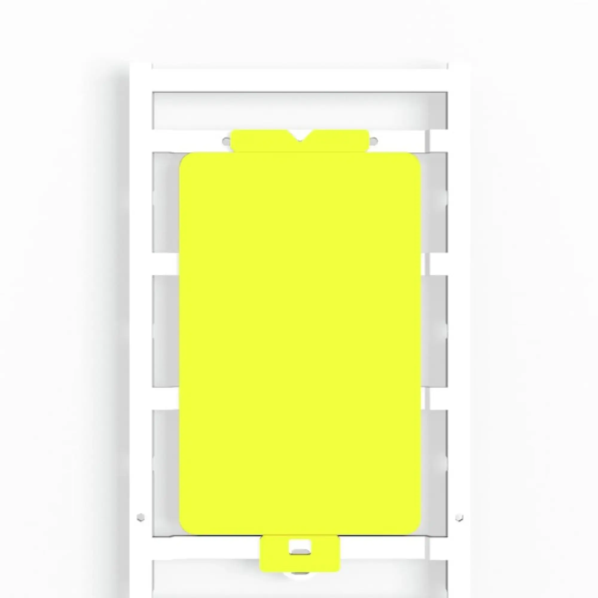 Weidmüller 1138440000 Device marking, Width: 85 mm, Polyamide 66, yellow, Operating temperature range: -40...60 °C (img_001)