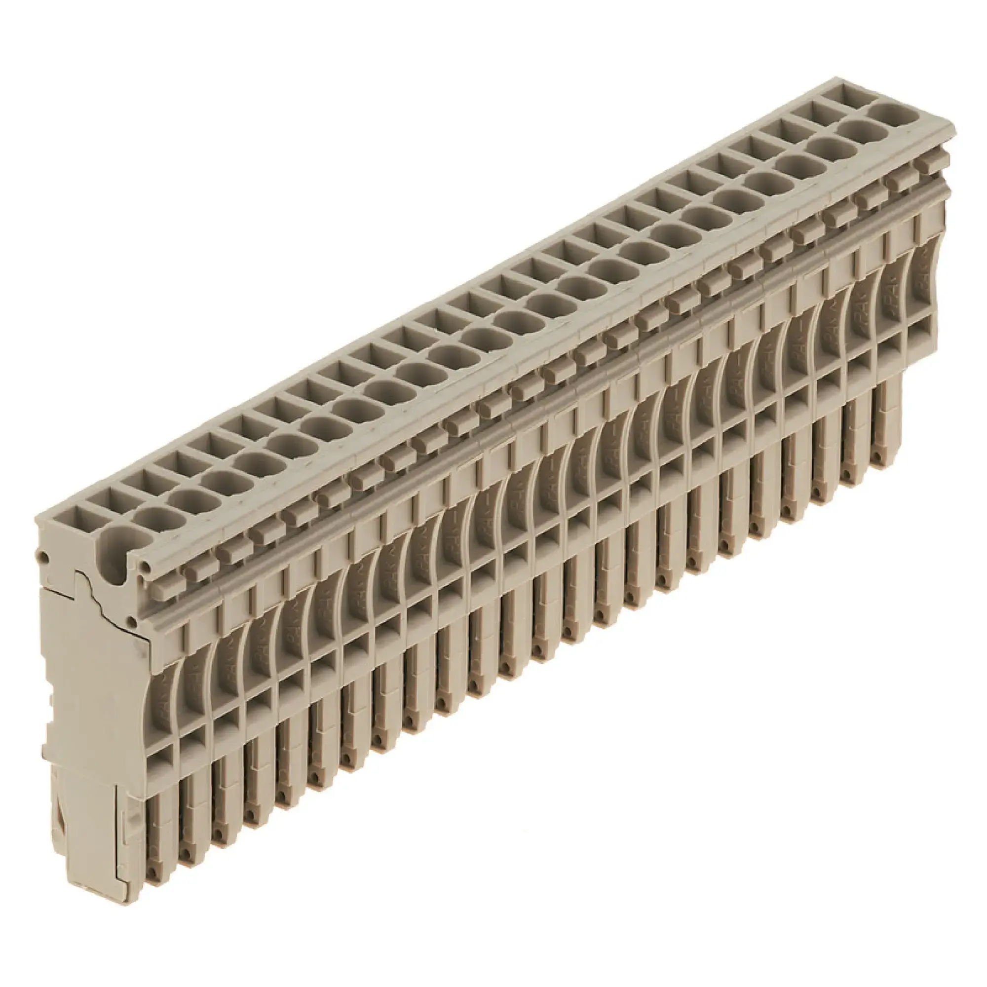 Weidmüller 1033340000 Plug (terminal), Plug-in connection, 2.5 mm², 24 A, 500 V, Number of connections: 25, Number of poles: 25, Width: 127.5 mm (img_001)