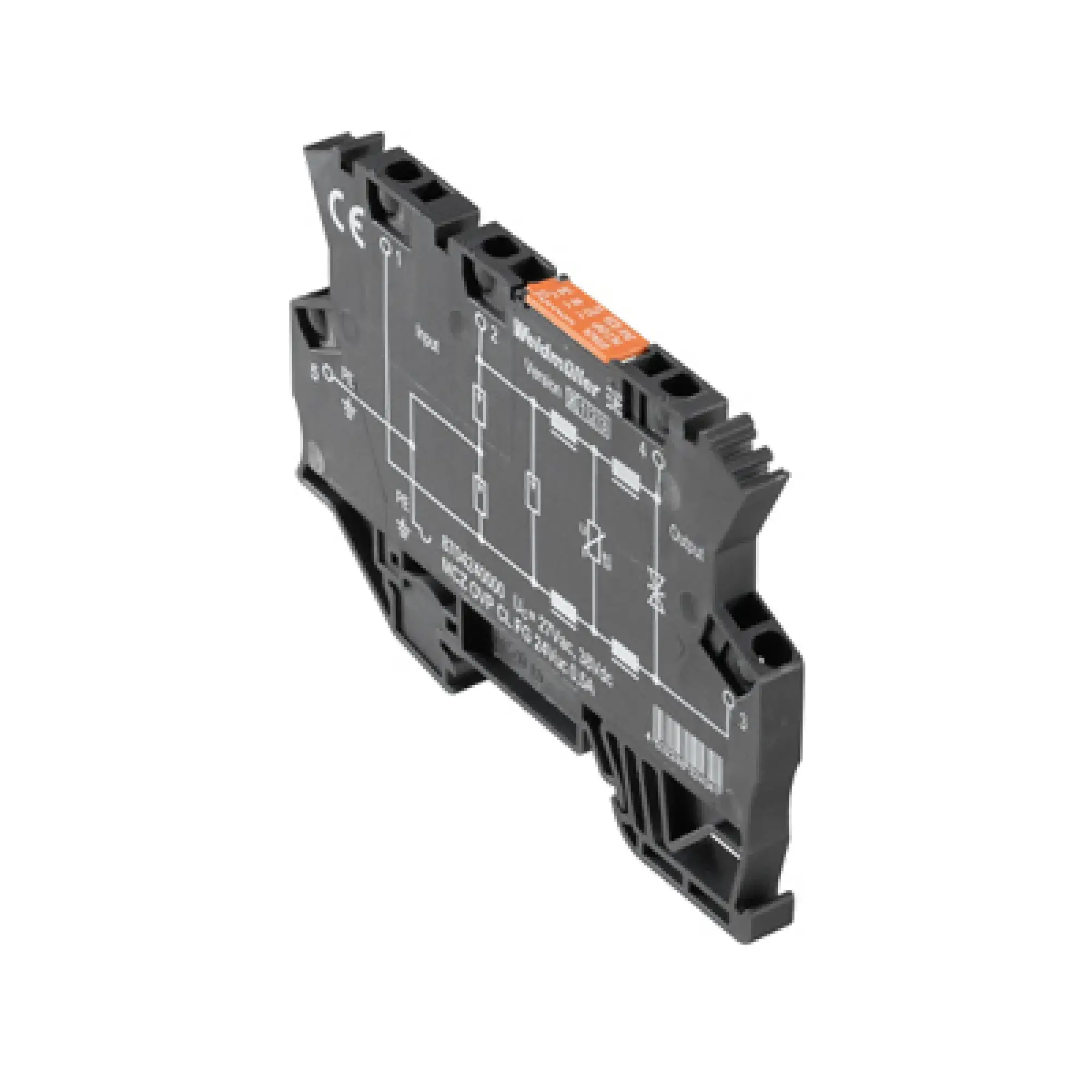Weidmüller 8704240000 Surge voltage arrester (data networks/MCR-technology), Surge protection for measurement and control, analogue, Number of signals: 1, AC/DC, 24 V, 24 V (img_001)