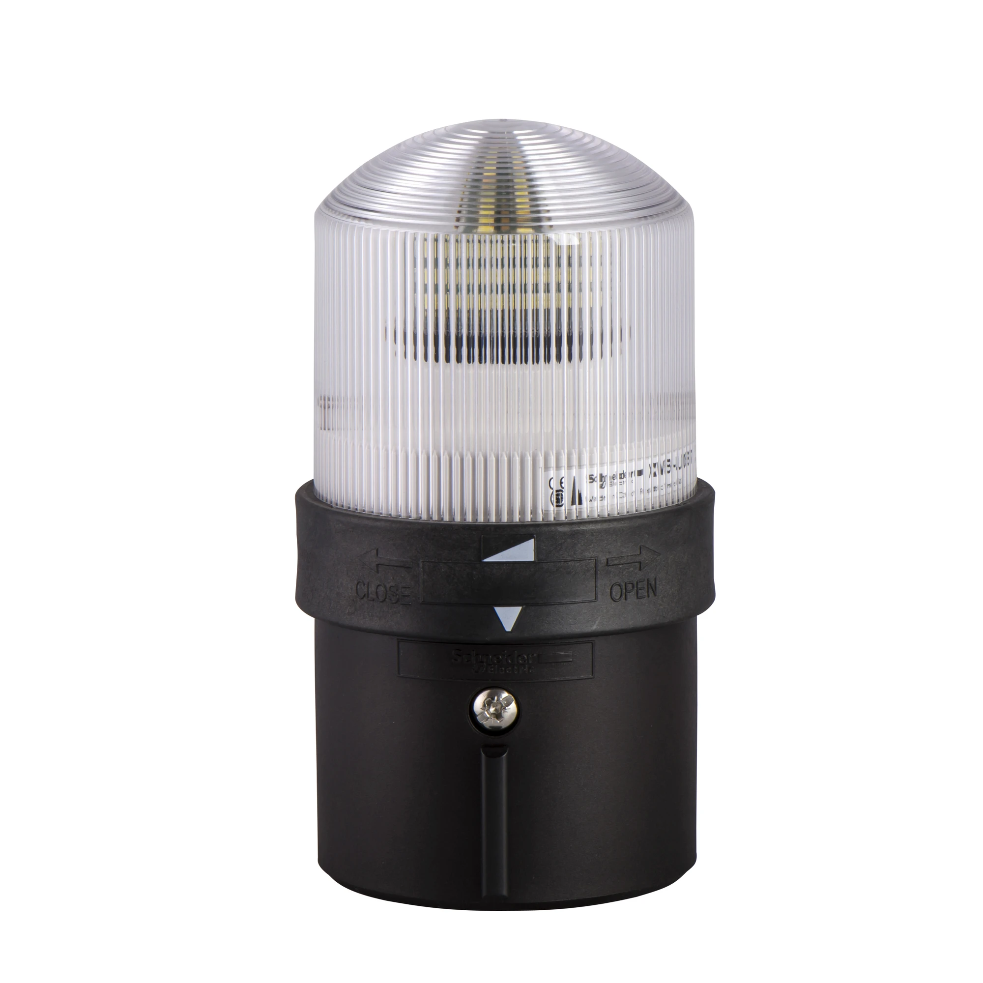 Schneider Electric XVBL37 Compact signal tower with continuous light, colorless XVB, socket BA 15d, max. 250 V-IP 65 (img_001)