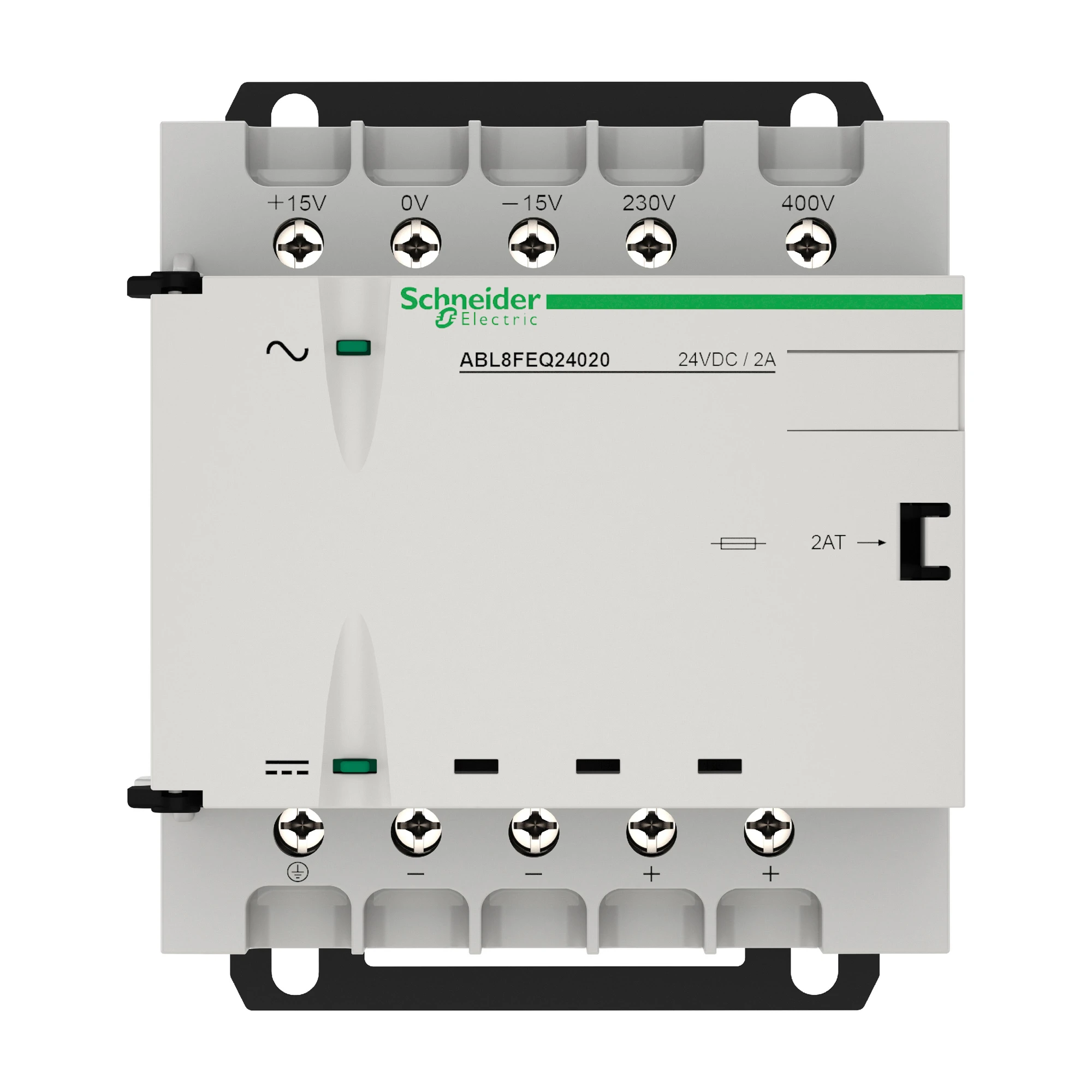 Schneider Electric ABL8FEQ24020 Power supply, Modicon ABL8, rectified, filtered, 1-/2-phase, 230-400V AC, 24V DC, 2A, 48W (img_006)