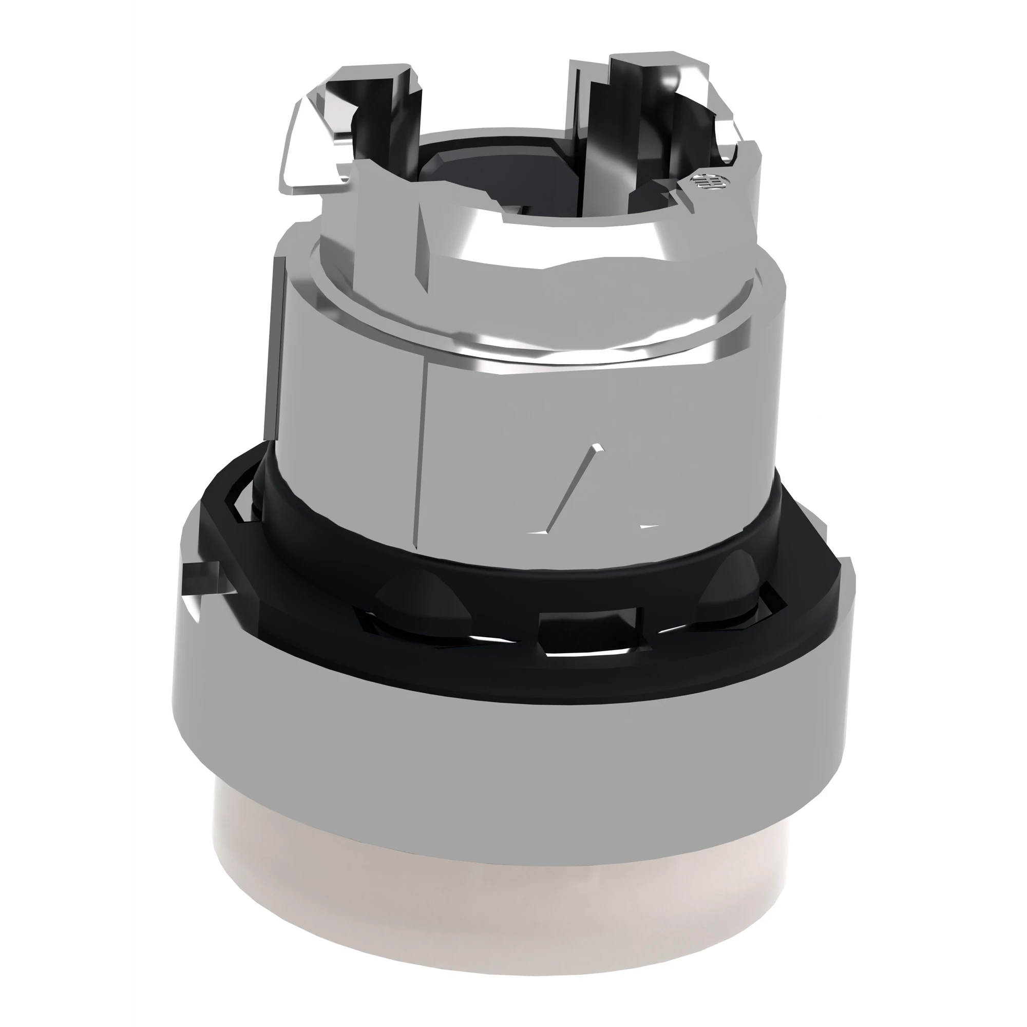 Schneider Electric ZB4BW113 Illuminated pushbutton, front element, Harmony XB4, metal, 22mm, white, protruding, unlabelled, for universal LED (img_007) Schneider Electric ZB4BW113 Illuminated pushbutton, front element, Harmony XB4, metal, 22mm, white, protruding, unlabelled, for universal LED (img_007)