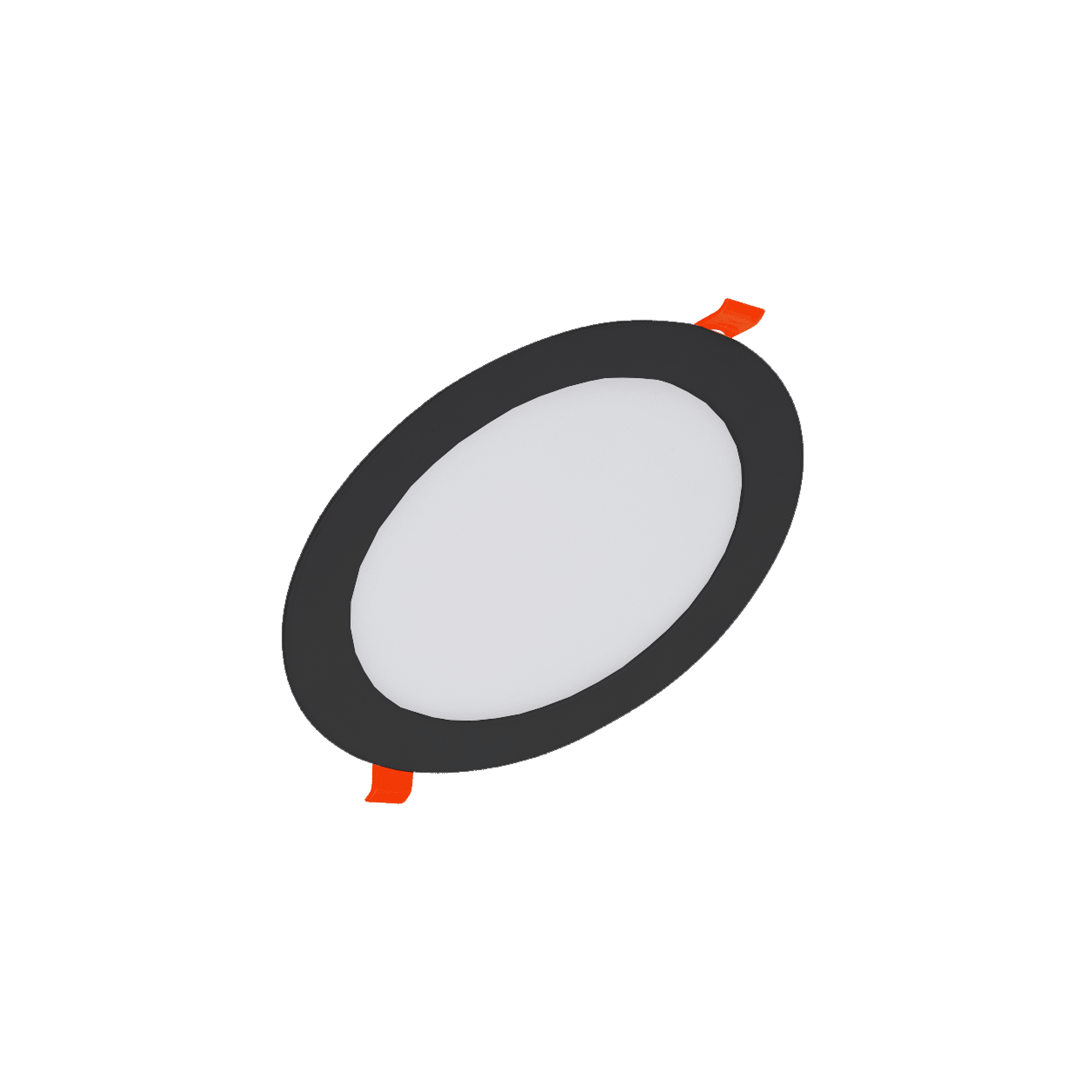 WSU Lights Slim LED Downlight Lambra schwarz - 3W - 3000K - 90lm/W - 75mm - IP44 WSU Lights Slim LED Downlight Lambra schwarz - 3W - 3000K - 90lm/W - 75mm - IP44