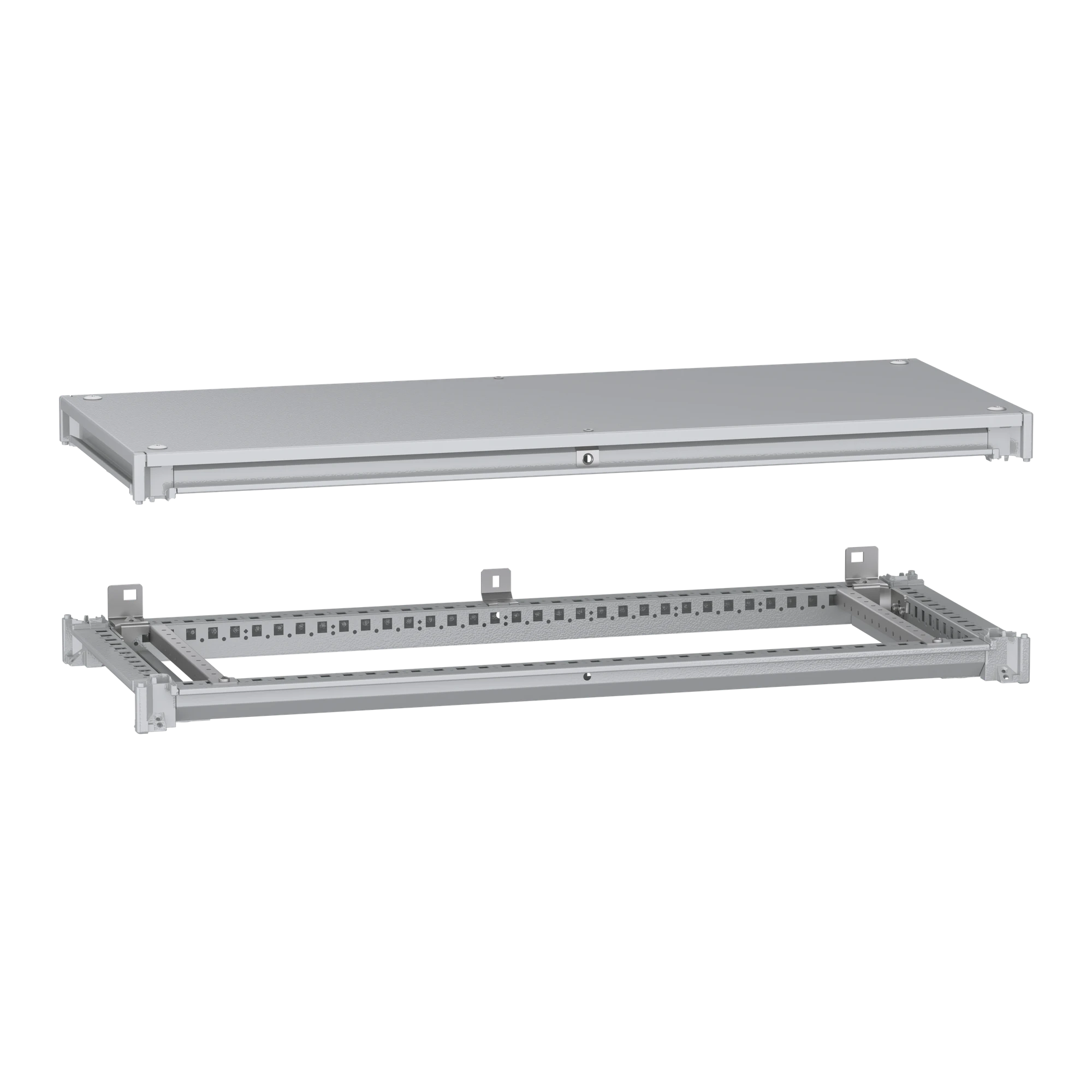 Schneider Electric NSYSFNC104 Lower and upper frame, PanelSeT SFN, for electrical cabinets W 1000 x D 400 mm, including roof (img_001)