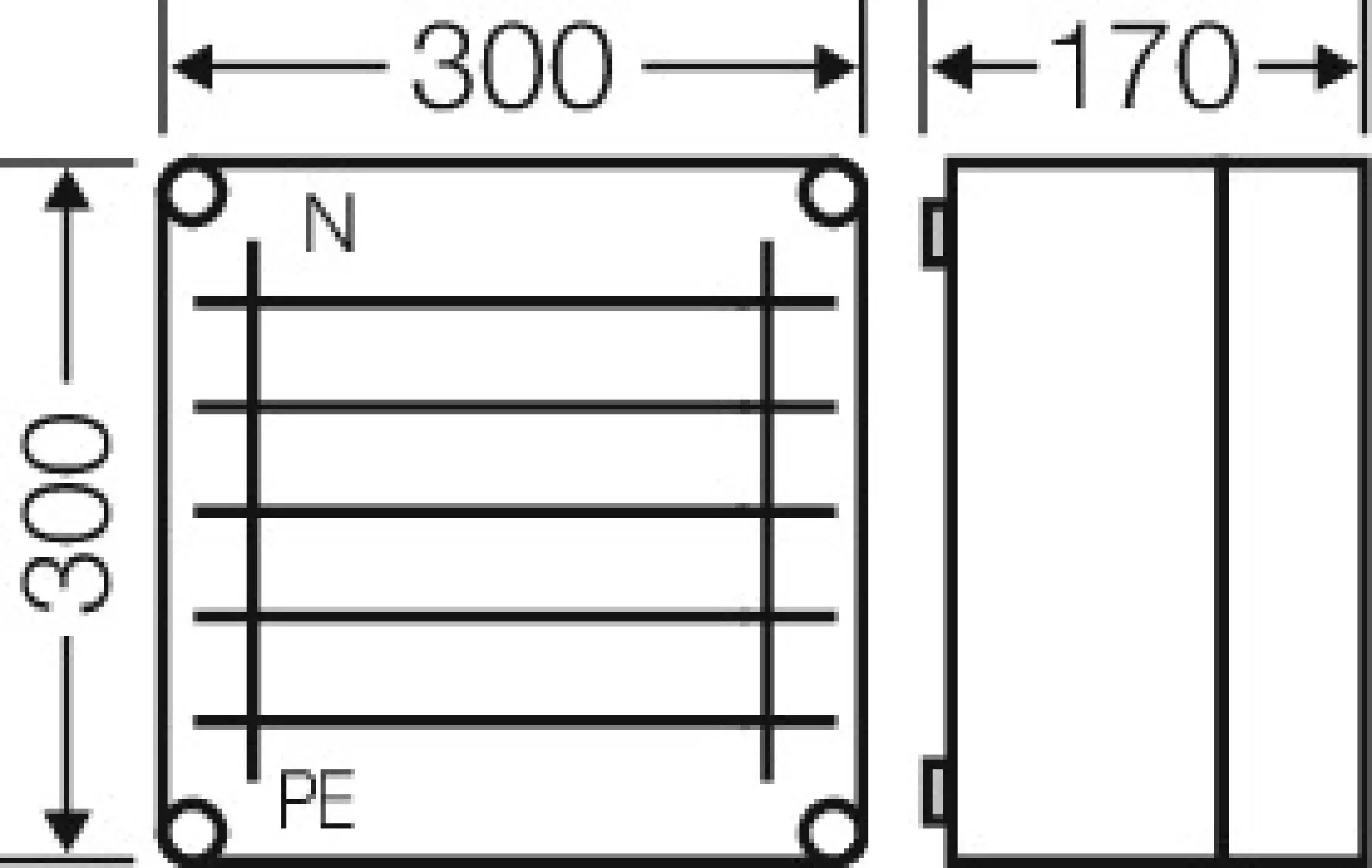 Hensel 20001455 Mi-Sammelschienengehäuse 300x300mm, Sammelschienenabstand 40 mm Mi SP 2240 (img_003) Hensel 20001455 Mi-Sammelschienengehäuse 300x300mm, Sammelschienenabstand 40 mm Mi SP 2240 (img_003)