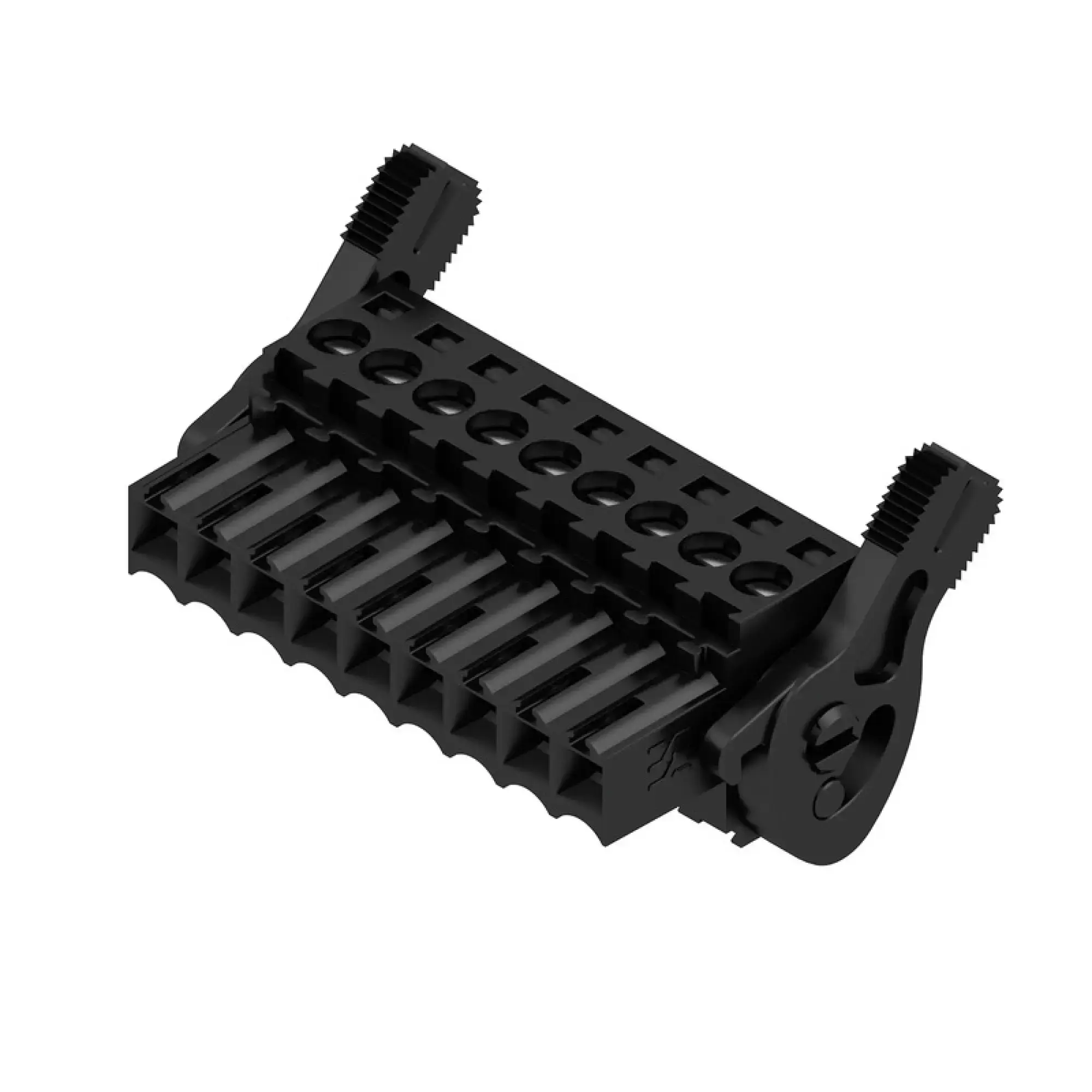 Weidmüller 2441520000 PCB connector (wire connection), 160 V, 17 A, Pitch in mm: 3.50, 1.5 mm², Number of poles: 9, Clamping yoke connection, Box (img_001) Weidmüller 2441520000 PCB connector (wire connection), 160 V, 17 A, Pitch in mm: 3.50, 1.5 mm², Number of poles: 9, Clamping yoke connection, Box (img_001)