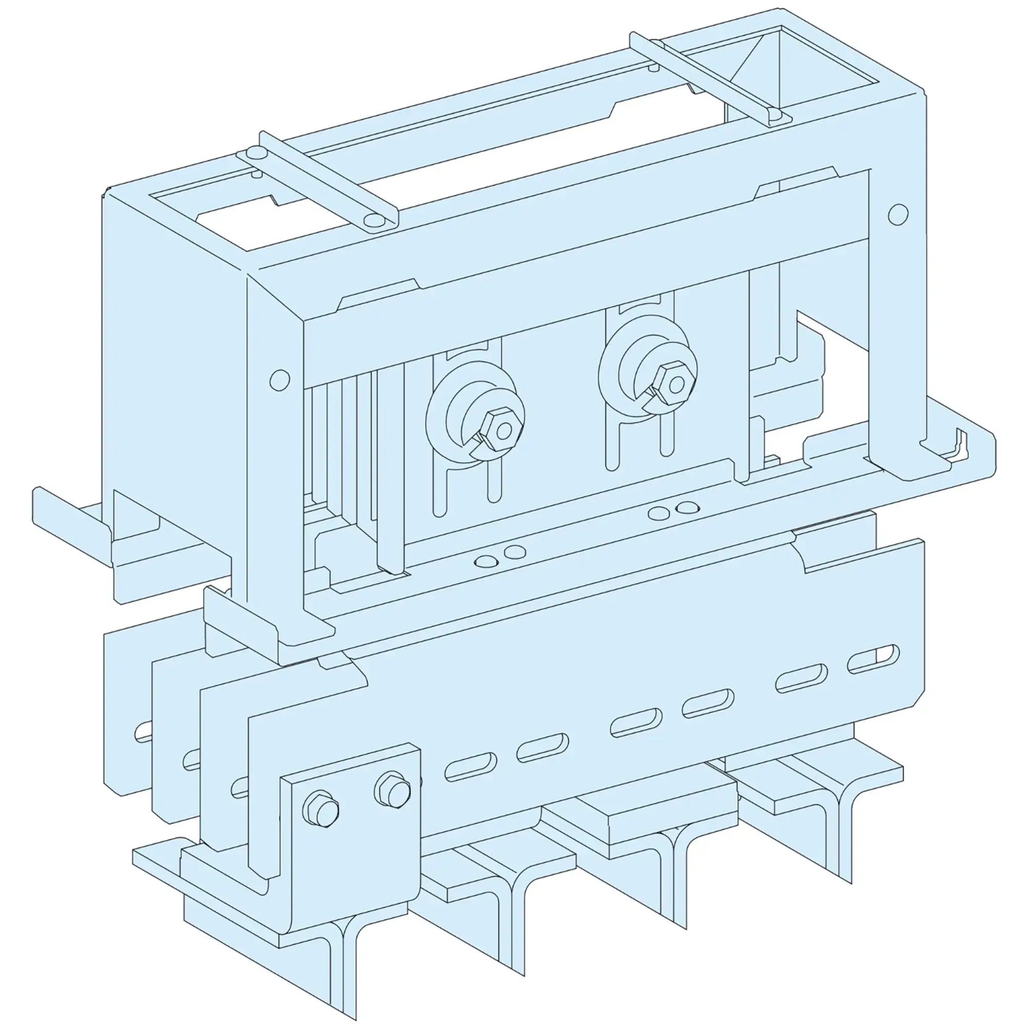 Schneider Electric LVS04736 PrismaSeT-P, Canalis KT, 4-pole Connection Block 3200A, MasterPacT MTZ2 (img_002) Schneider Electric LVS04736 PrismaSeT-P, Canalis KT, 4-pole Connection Block 3200A, MasterPacT MTZ2 (img_002)
