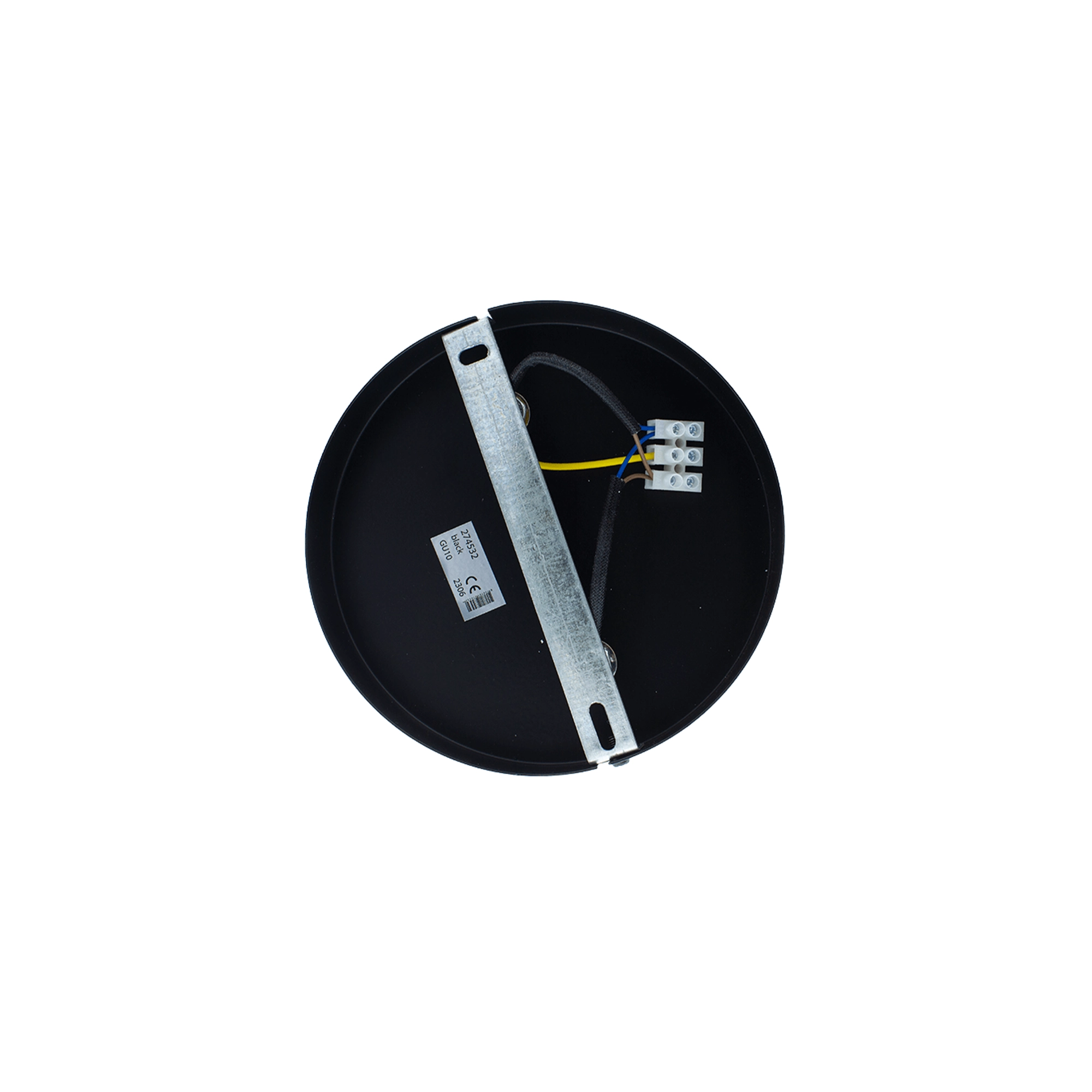 WSU Lights LED 1x GU10 Ceiling light Saloka black - 120x150mm - IP22 WSU Lights LED 1x GU10 Ceiling light Saloka black - 120x150mm - IP22