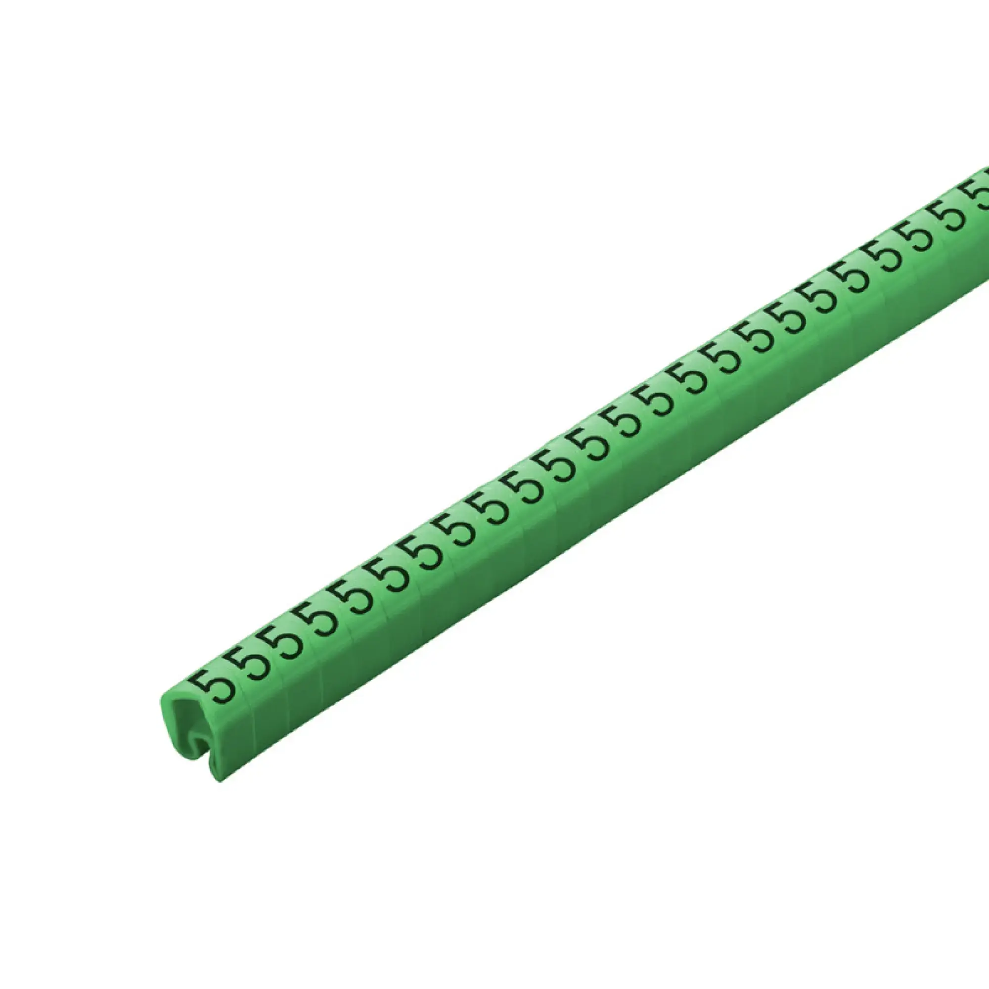 Weidmüller 1568261518 Cable coding system, green, Conductor O.D.:4 - 10 mm, Numbers, PVC, soft, without Cadmium, -30...80 °C (img_001)