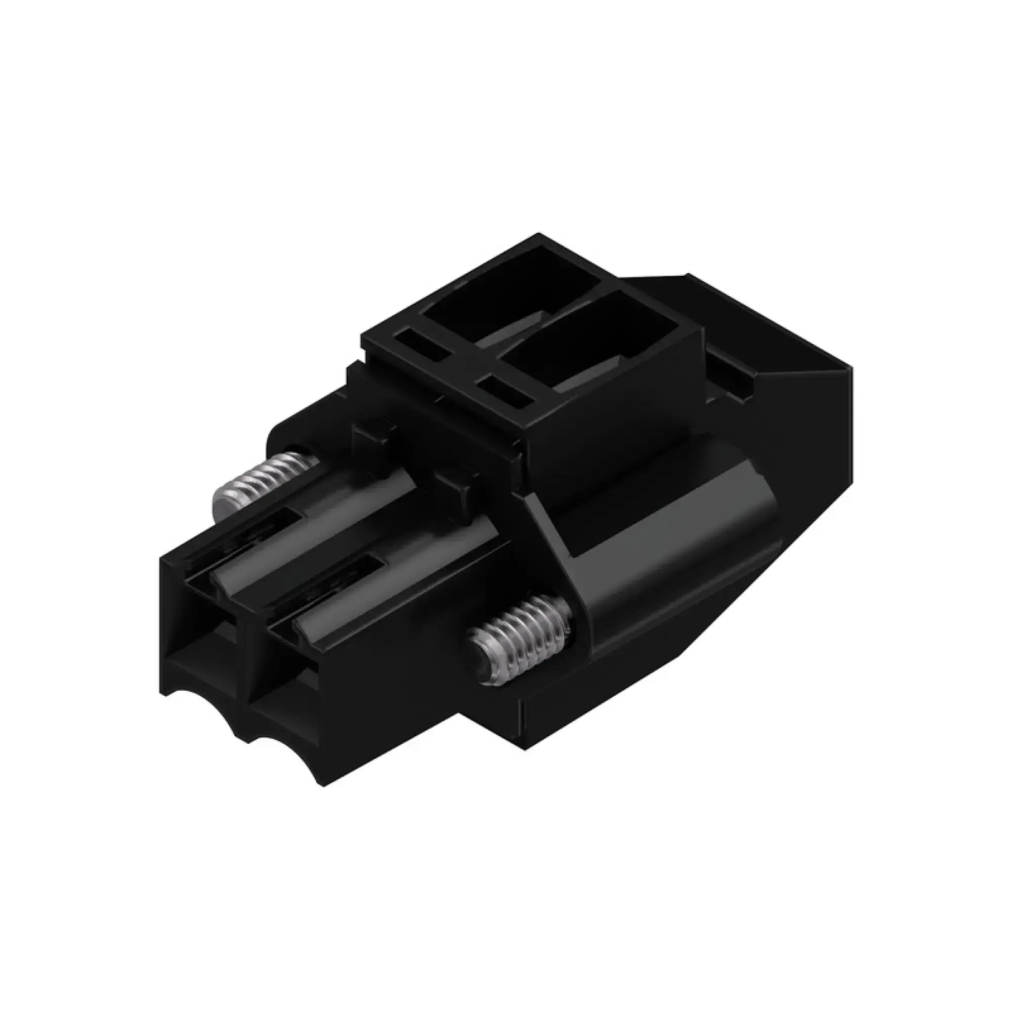 Weidmüller 1639240000 PCB connector (wire connection), 160 V, 12 A, Pitch in mm: 3.50, 1.5 mm², Number of poles: 2, Clamping yoke connection, Box (img_001)