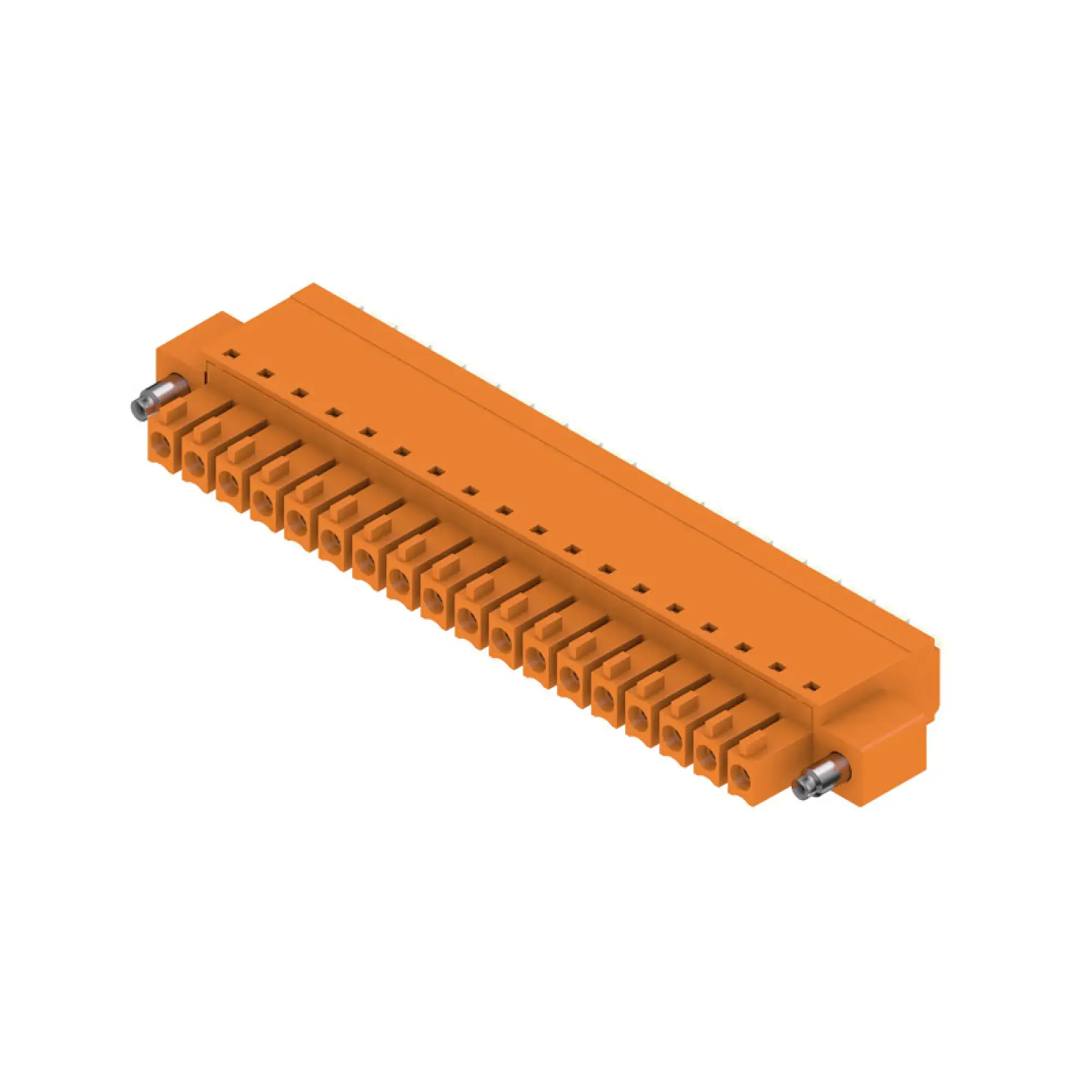 Weidmüller 1970890000 PCB connector (wire connection), 160 V, 17.5 A, Pitch in mm: 3.81, 1.5 mm², Number of poles: 18, PUSH IN with actuator, Box (img_001)