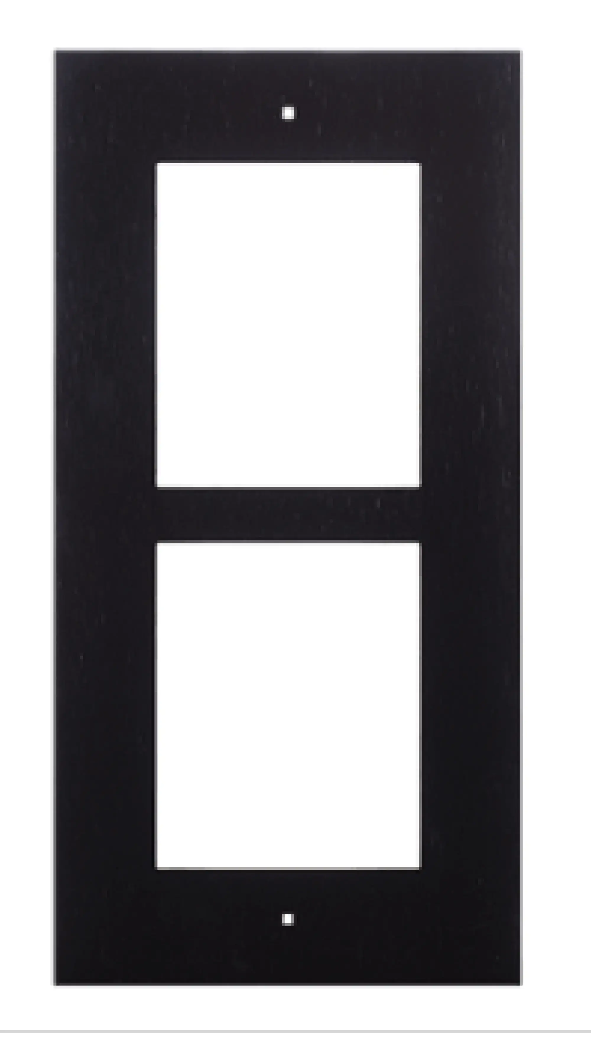 2N 9155012B Accessory Front Panel for Flush-Mounted Frame Black (2 Modules) (img_001)