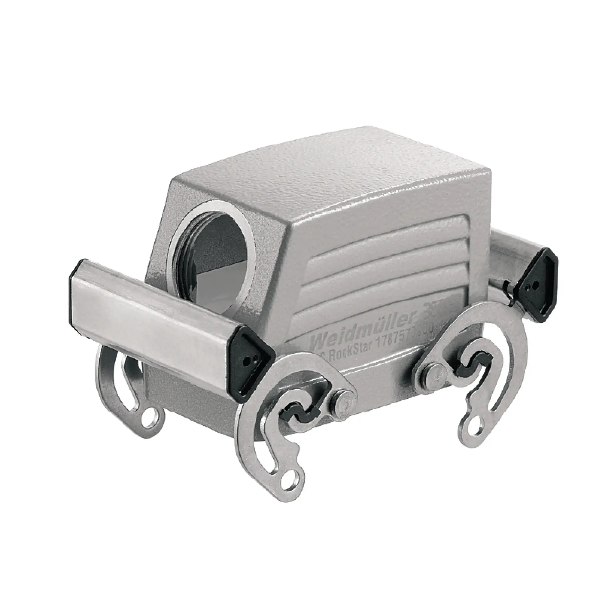 Weidmüller 1654750000 Housing (industry plug-in connectors), Cable entry from side, Plug housing, Side-locking clamp on upper side, Size: 4, IP65 (in plugged condition) (img_001) Weidmüller 1654750000 Housing (industry plug-in connectors), Cable entry from side, Plug housing, Side-locking clamp on upper side, Size: 4, IP65 (in plugged condition) (img_001)