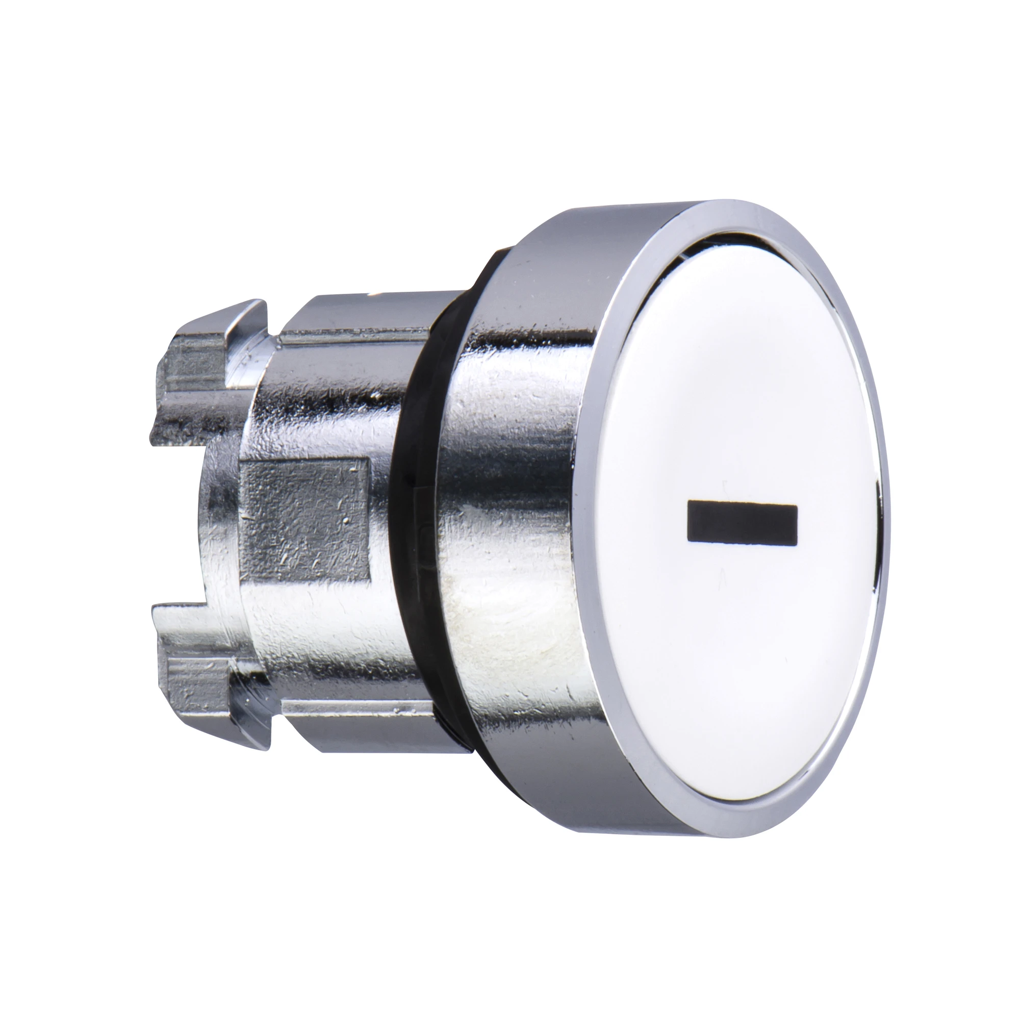 Schneider Electric ZB4BA131 Push Button, Front Element, Harmony XB4, Metal, 22mm, White, Labelled I, Momentary (img_001) Schneider Electric ZB4BA131 Push Button, Front Element, Harmony XB4, Metal, 22mm, White, Labelled I, Momentary (img_001)