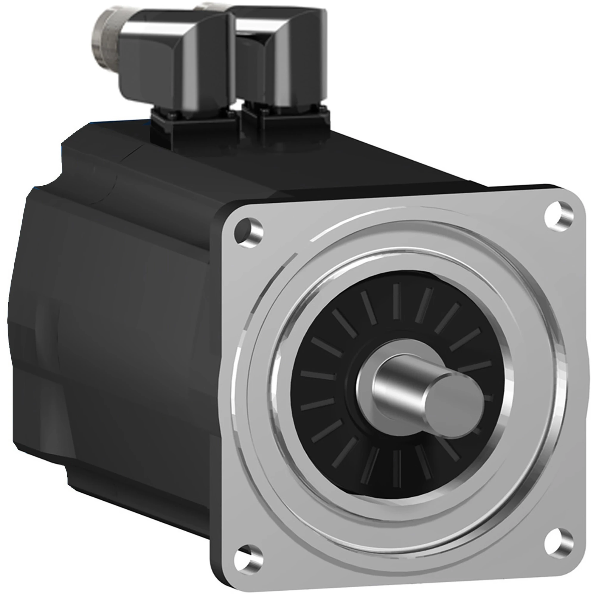 Schneider Electric SH31002P02F2200 AC Servo, SH3, 100 mm, 5.8 nm, smooth shaft IP65/IP67, Multiturn 128 R/R, 2x M23, brake (img_001)