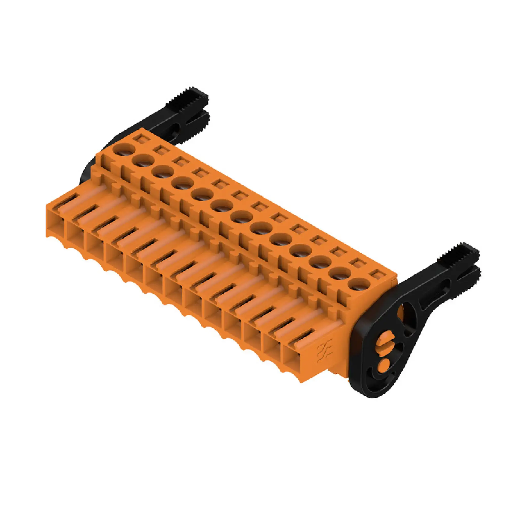 Weidmüller 1687760000 PCB connector (wire connection), 160 V, 17 A, Pitch in mm: 3.50, 1.5 mm², Number of poles: 13, Clamping yoke connection, Box (img_001) Weidmüller 1687760000 PCB connector (wire connection), 160 V, 17 A, Pitch in mm: 3.50, 1.5 mm², Number of poles: 13, Clamping yoke connection, Box (img_001)