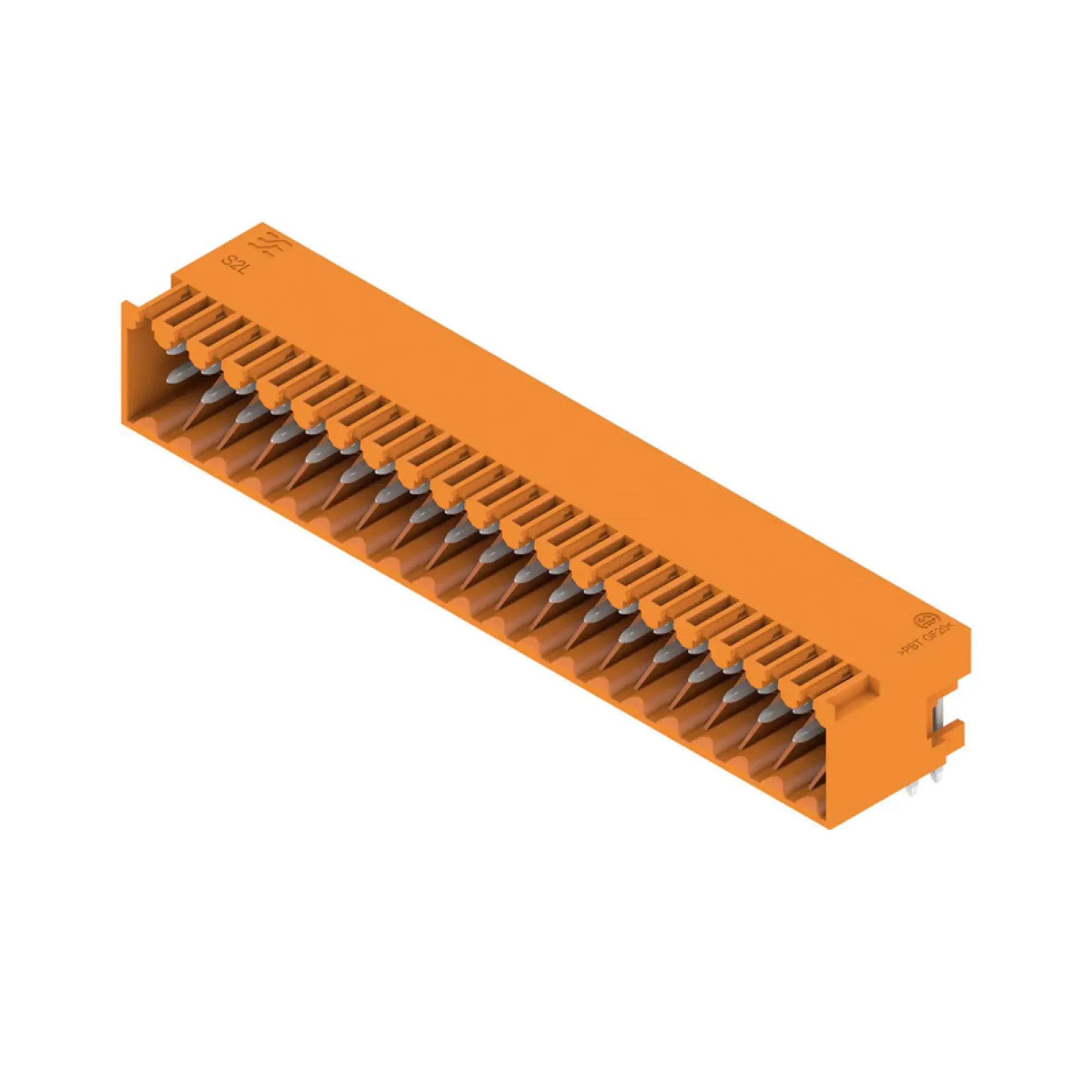Weidmüller 2559770000 PCB connector (board connection), 125 V, 10 A, Pitch in mm: 3.50, Number of poles: 40, THT solder connection, Box (img_001)