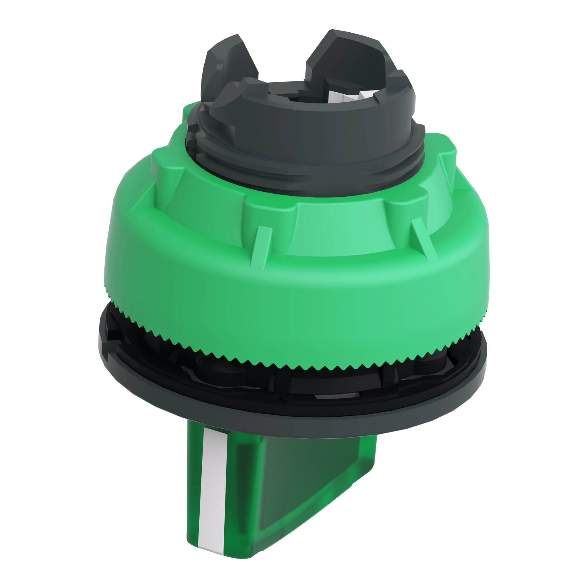 Schneider Electric ZB5FK1233 Illuminated Selector Switch, Front Element, Harmony XB5F, Plastic, 30mm, Green, for Universal LED, 2 Positions, Latching (img_006) Schneider Electric ZB5FK1233 Illuminated Selector Switch, Front Element, Harmony XB5F, Plastic, 30mm, Green, for Universal LED, 2 Positions, Latching (img_006)