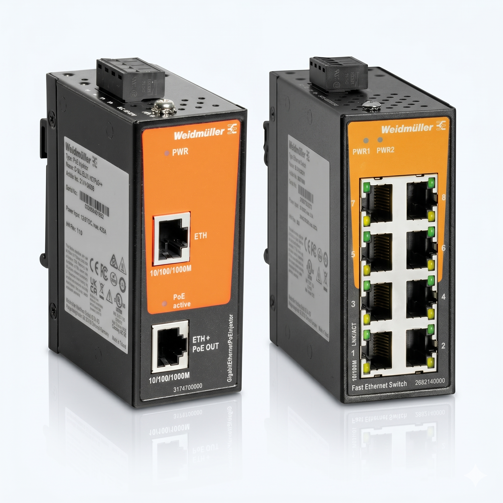Industrial Ethernet Switches und Netzwerktechnik