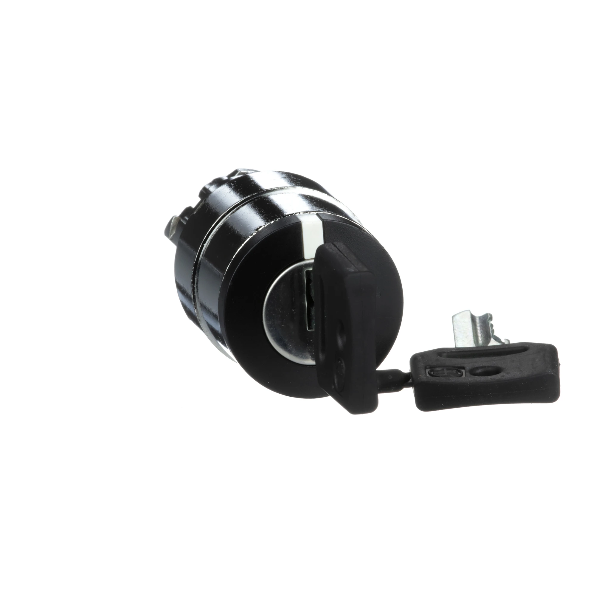 Schneider Electric ZB4BG2 Key switch, front element, Harmony XB4, metal, 22mm, black, 2 positions, latching (img_001)