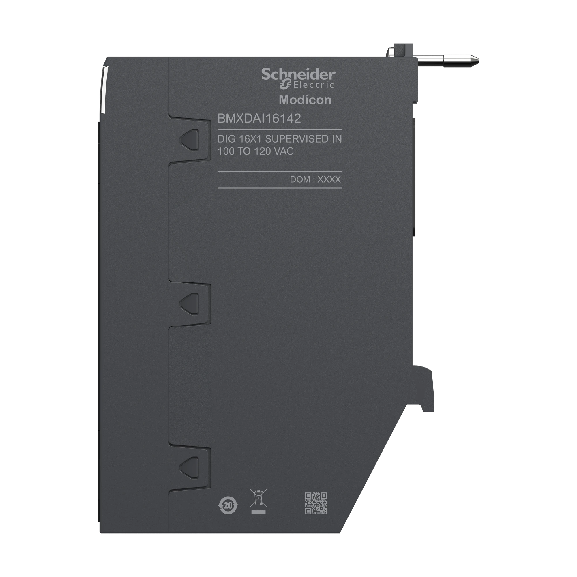 Schneider Electric BMXDAI16142 Modicon X80 I/O Module, 16 digital inputs, 100-120V AC with wire break detection (img_007) Schneider Electric BMXDAI16142 Modicon X80 I/O Module, 16 digital inputs, 100-120V AC with wire break detection (img_007)
