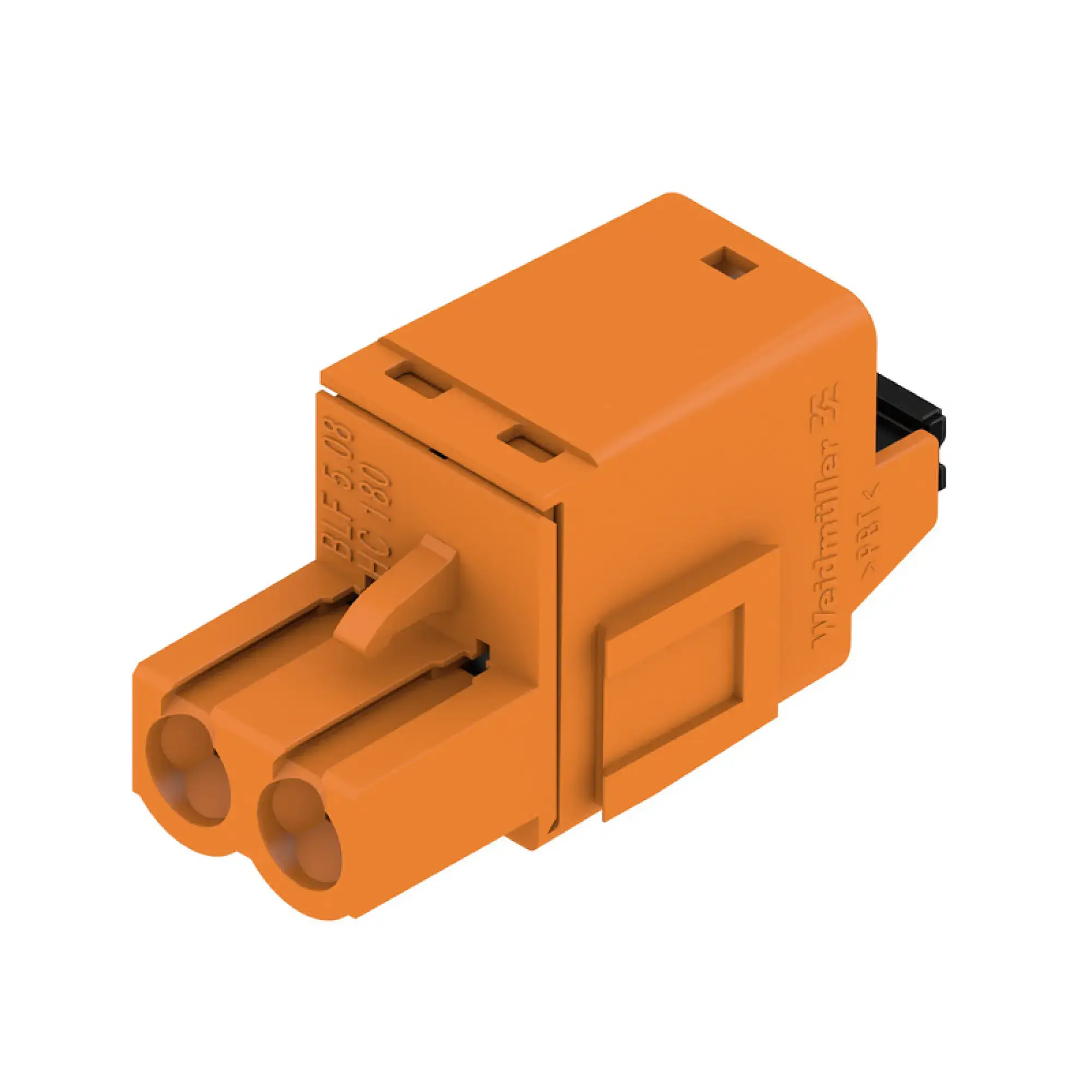 Weidmüller 1368810000 PCB connector (wire connection), 320 V, 24 A, Pitch in mm: 5.08, 3.31 mm², Number of poles: 2, PUSH IN with actuator, Box (img_001)