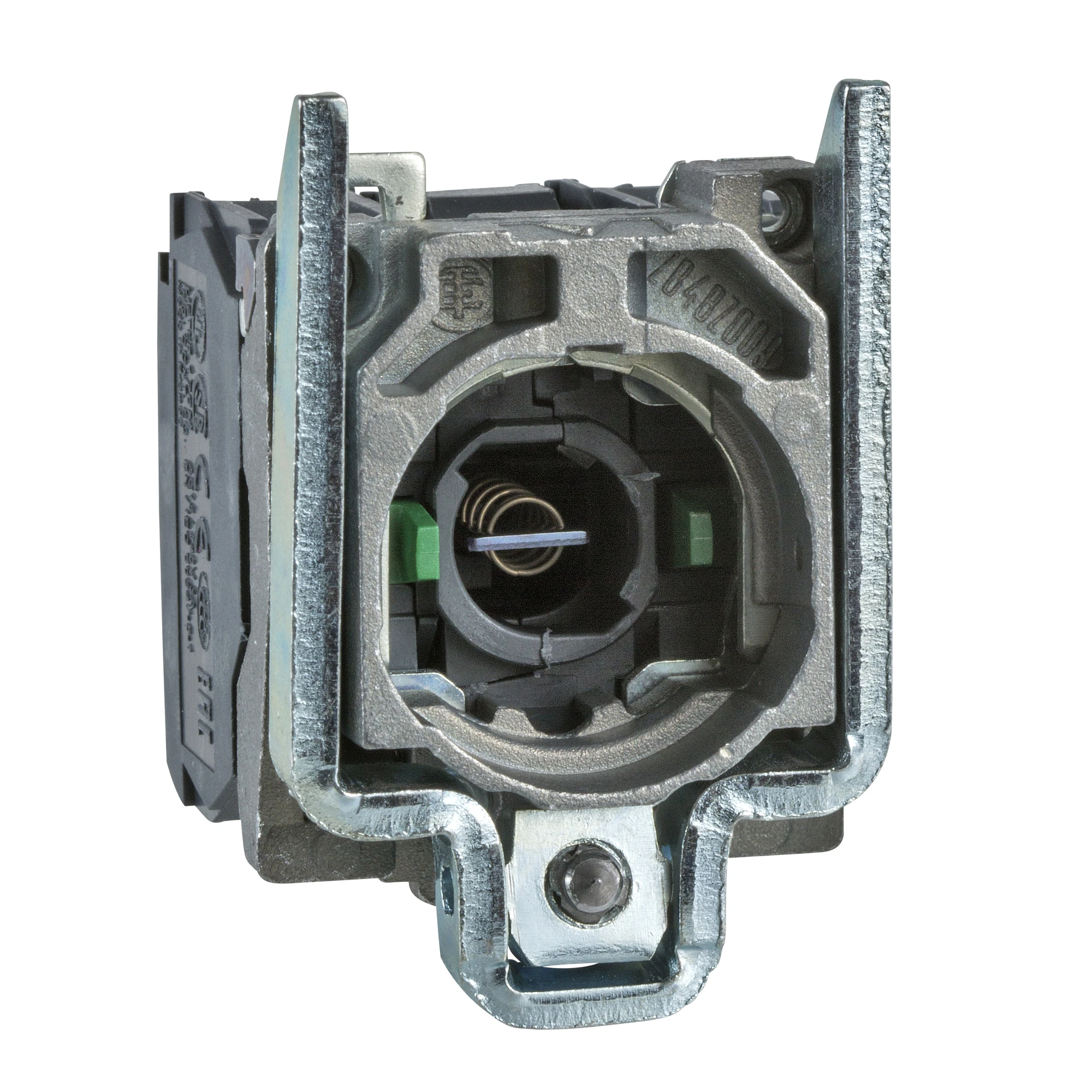 Schneider Electric ZB4BW063 Auxiliary Contact Block, Ø 22, Socket BA 9s 2S (img_001)