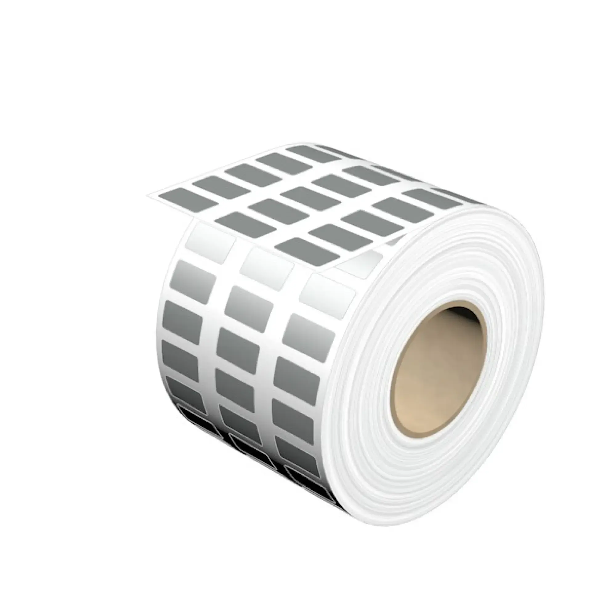 Weidmüller 1356500000 Device marking, Width: 17 mm, Polyester, silver, Operating temperature range: -40...150 °C (img_001)