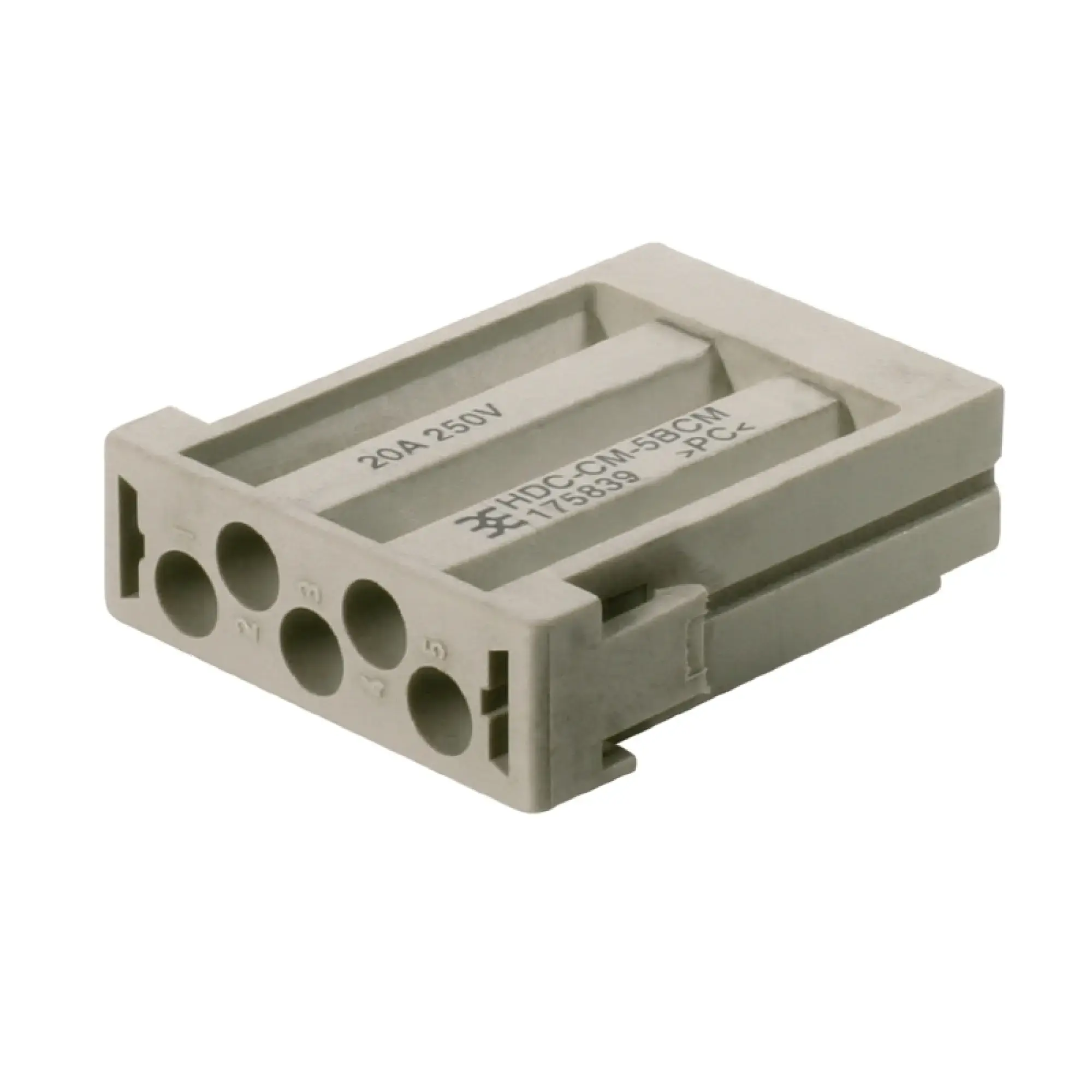 Weidmüller 1758390000 Contact insert (industry plug-in connectors), Female, 250 V, 20 A, Number of poles: 5, Crimp connection (img_001) Weidmüller 1758390000 Contact insert (industry plug-in connectors), Female, 250 V, 20 A, Number of poles: 5, Crimp connection (img_001)