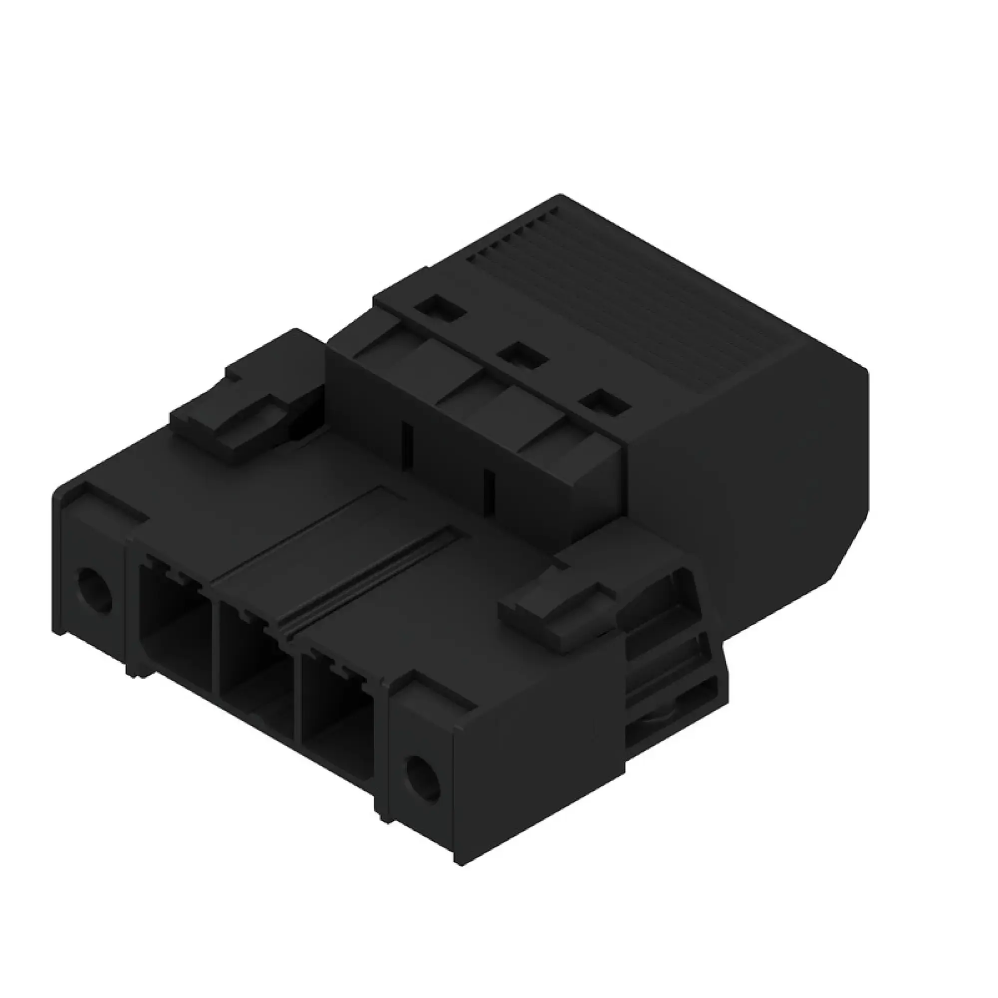 Weidmüller 1060970000 PCB connector (wire connection), 800 V, 57 A, Pitch in mm: 7.62, 10 mm², Number of poles: 3, PUSH IN without actuator, Tension-clamp connection, Box (img_001)